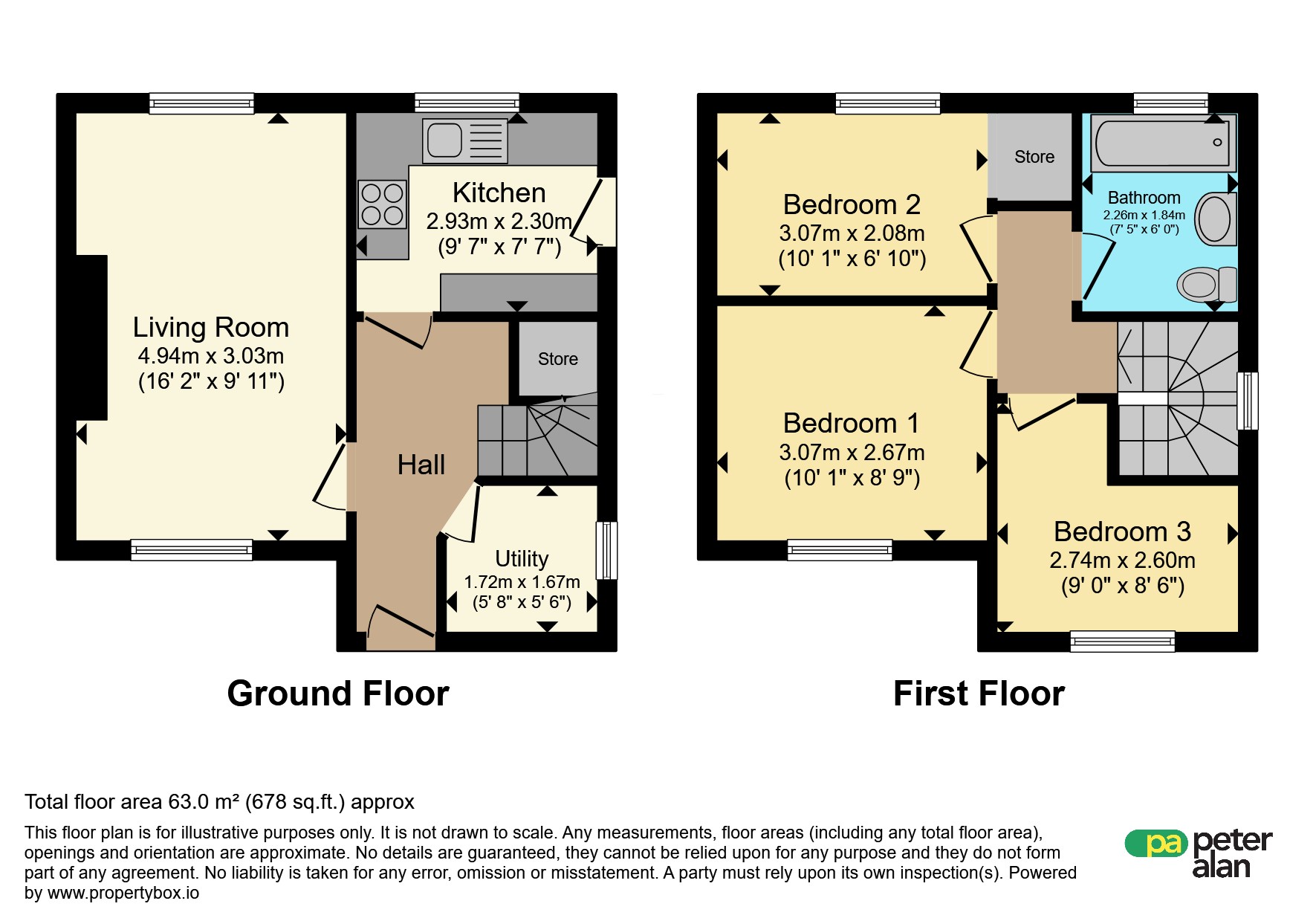 Greencroft Avenue, Cardiff floorplan