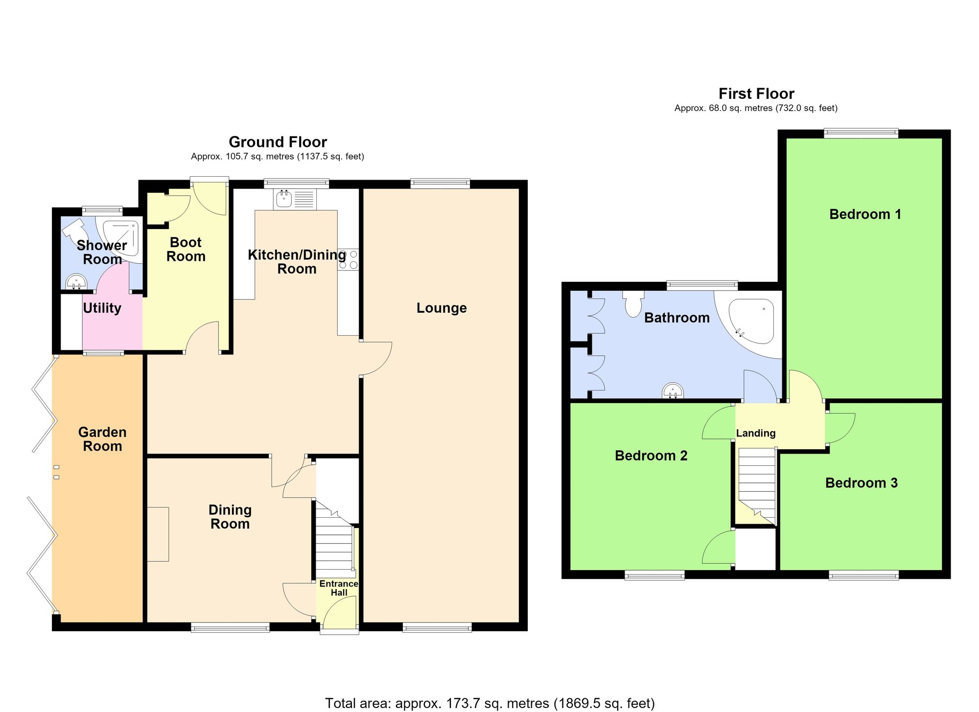Darley Dale Fishtoft Road, Boston floorplan
