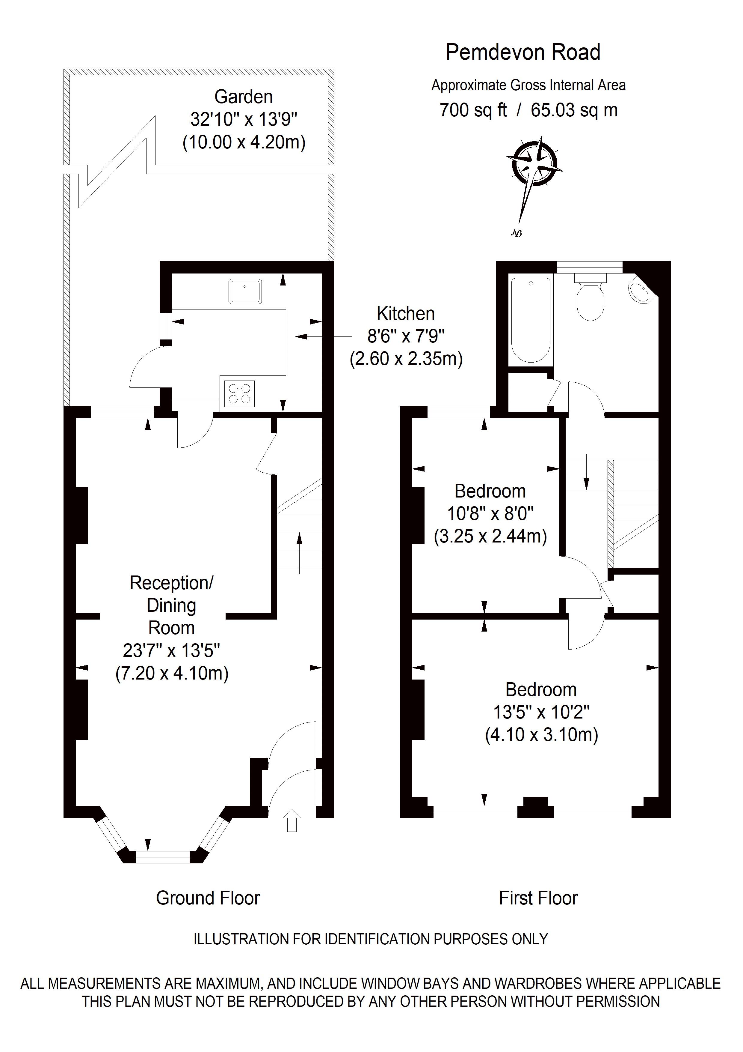 97, Pemdevon Road, Croydon floorplan