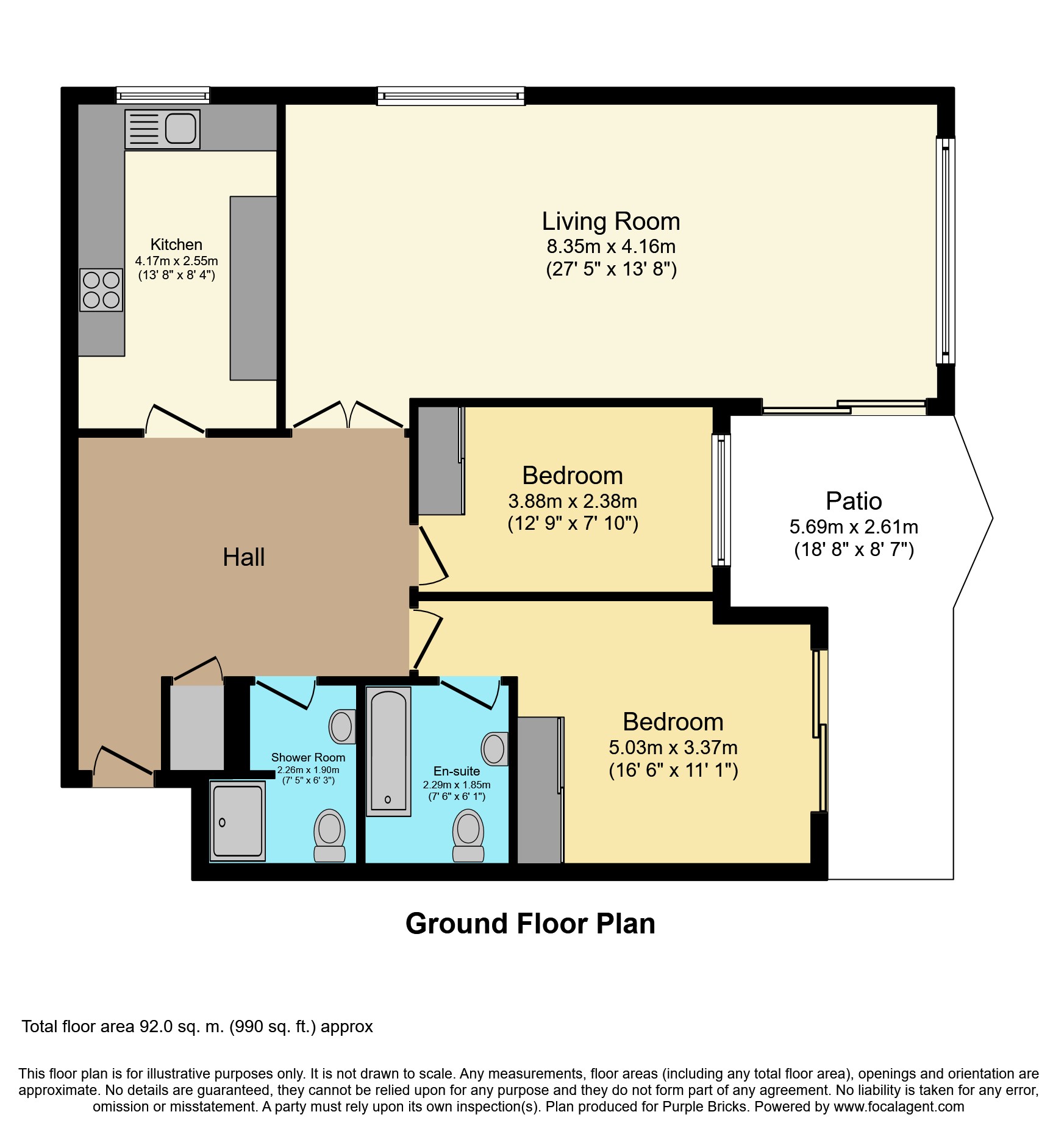 2 Bedrooms Flat for sale in 20 Blyth Road, Bromley BR1