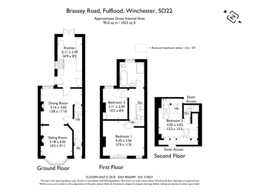 Brassey Road, Winchester SO22, 3 bedroom terraced house for sale