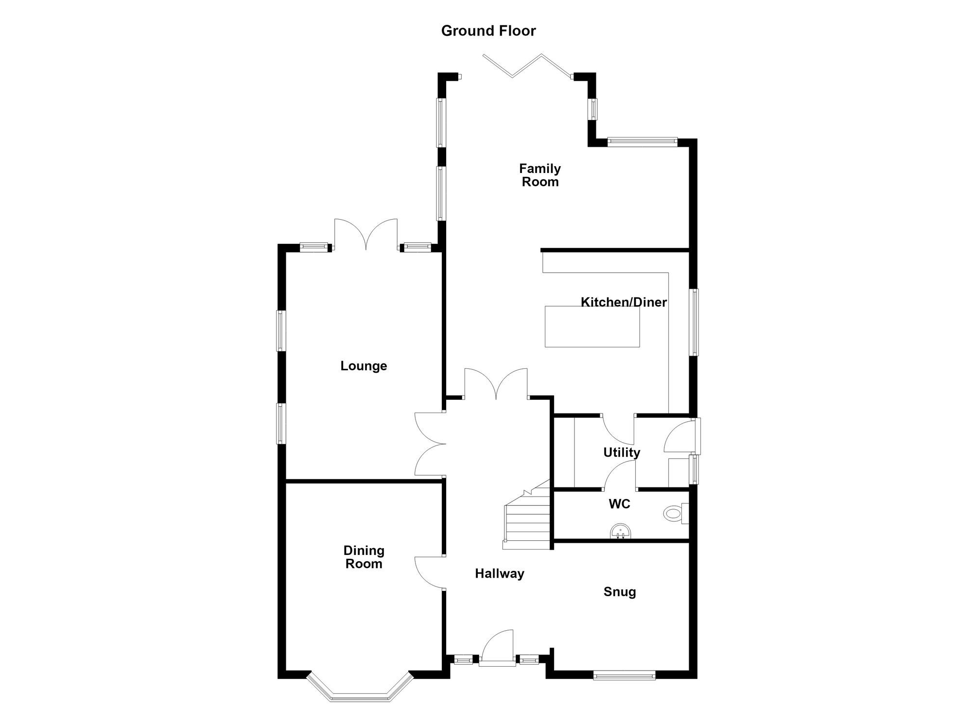 89 Chatsworth Road, Manchester floorplan