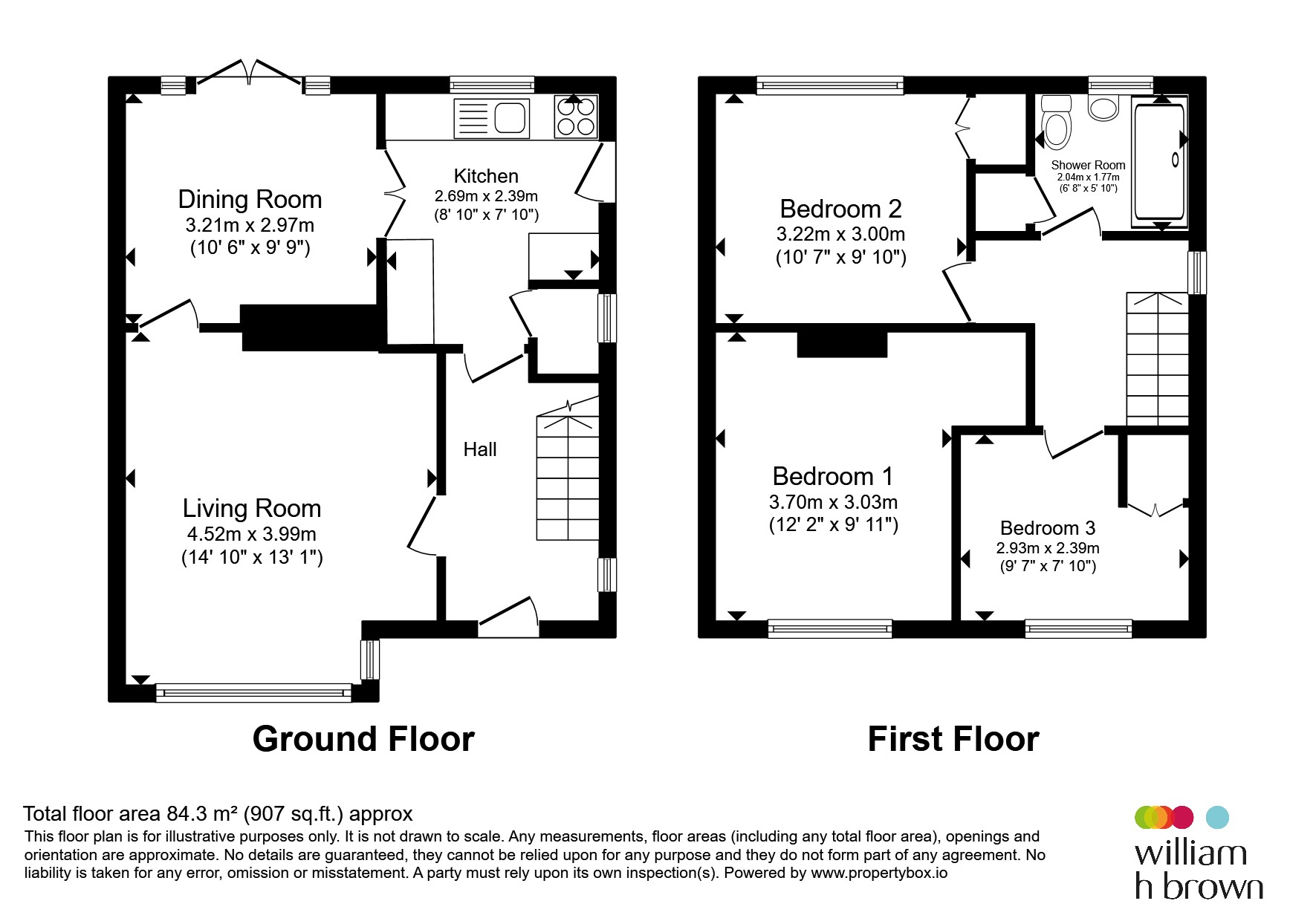 241, Cemetery Road, Rotherham floorplan