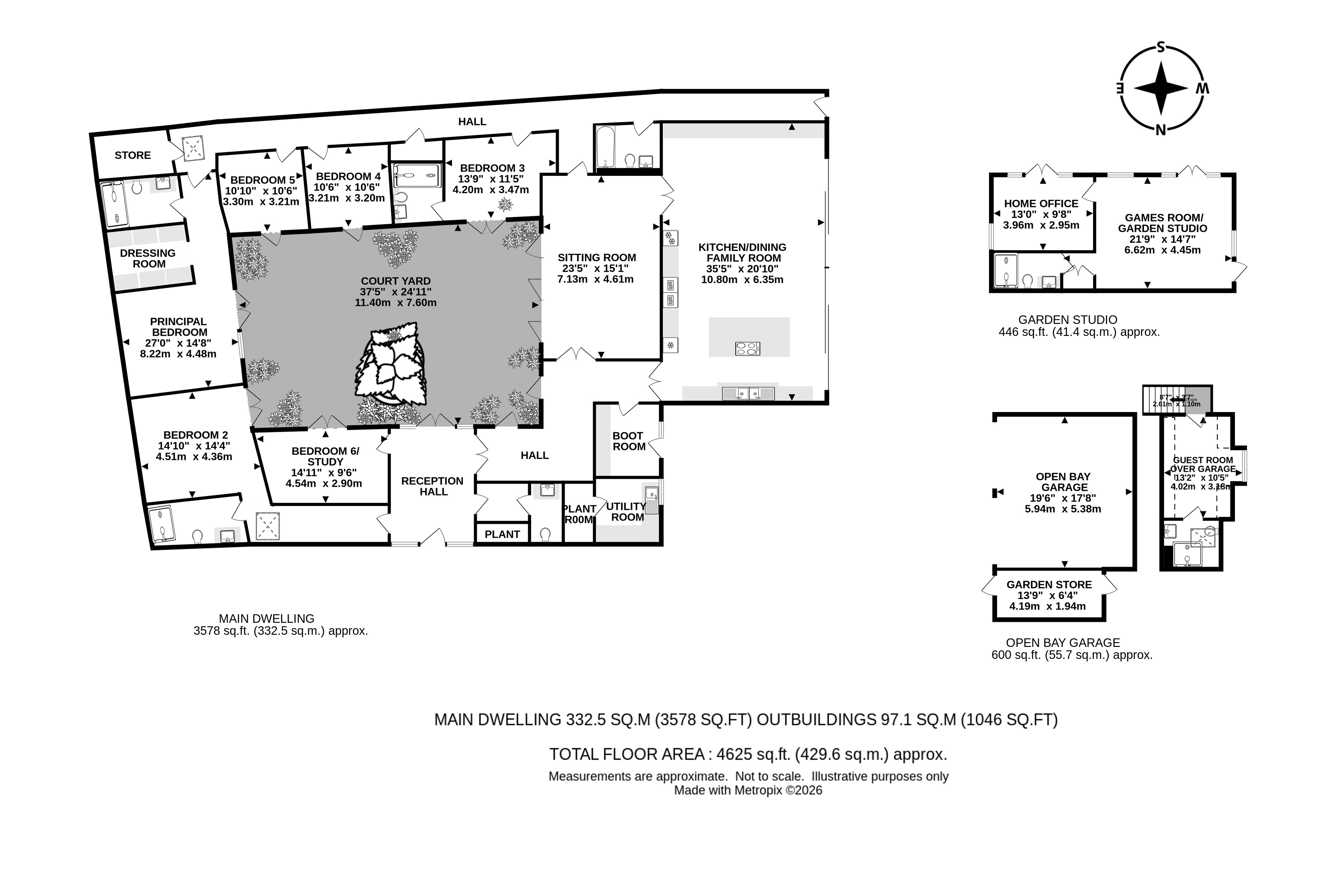 Longshaw Stables, Hazelwood Lane, Coulsdon floorplan