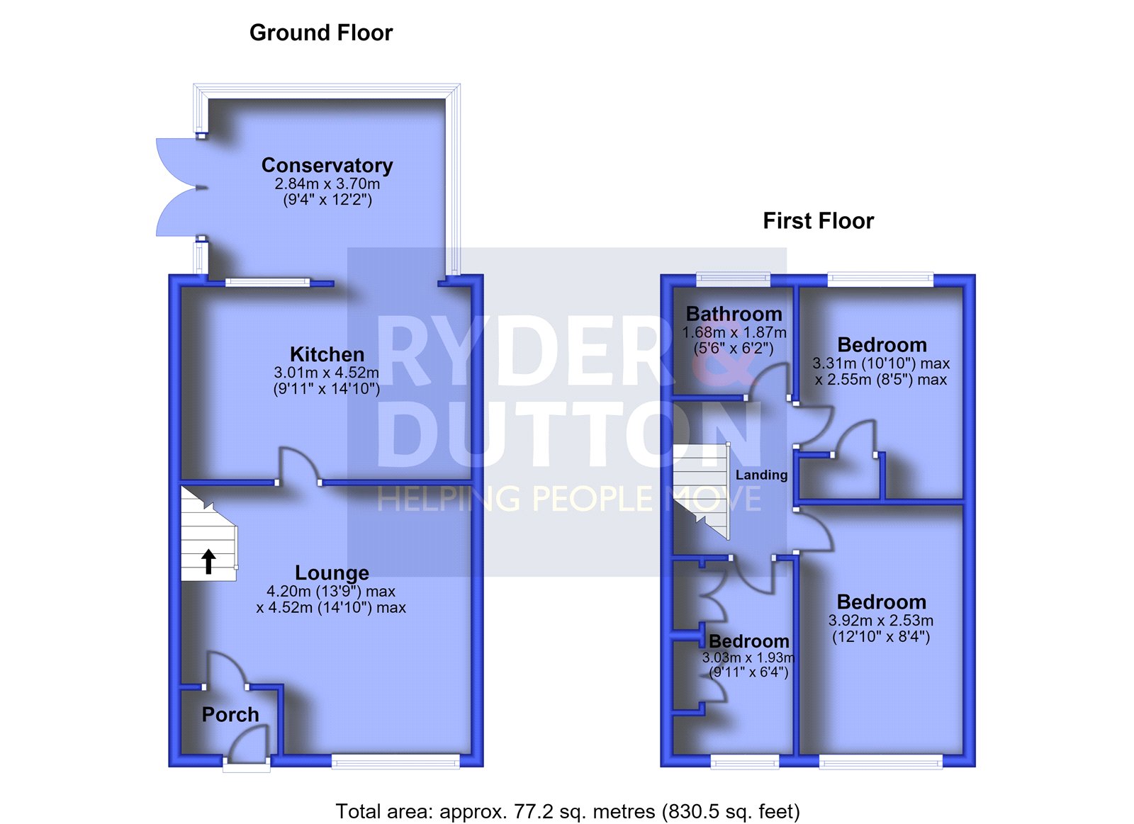 3A, Andrew Street, Mossley floorplan