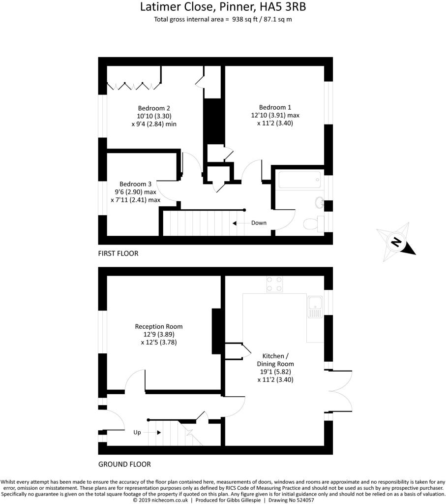 Latimer Close, Pinner HA5, 3 bedroom terraced house for sale 58210680
