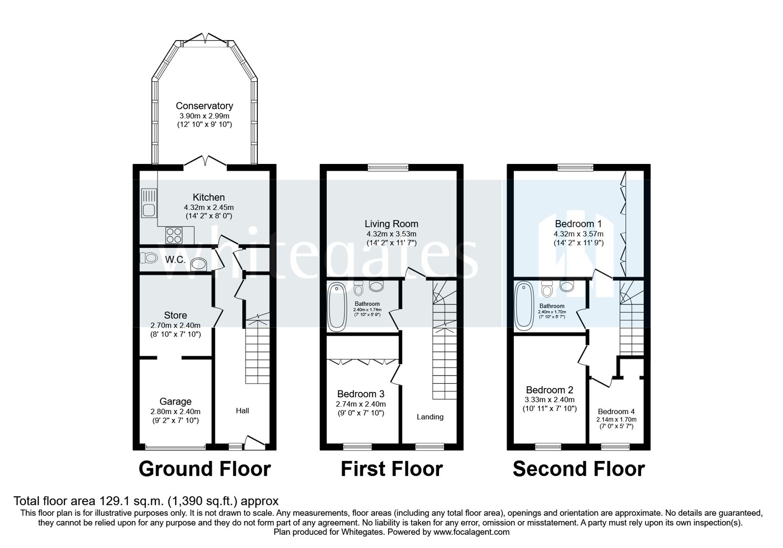 16A,, Imperial Court, Cheshire floorplan