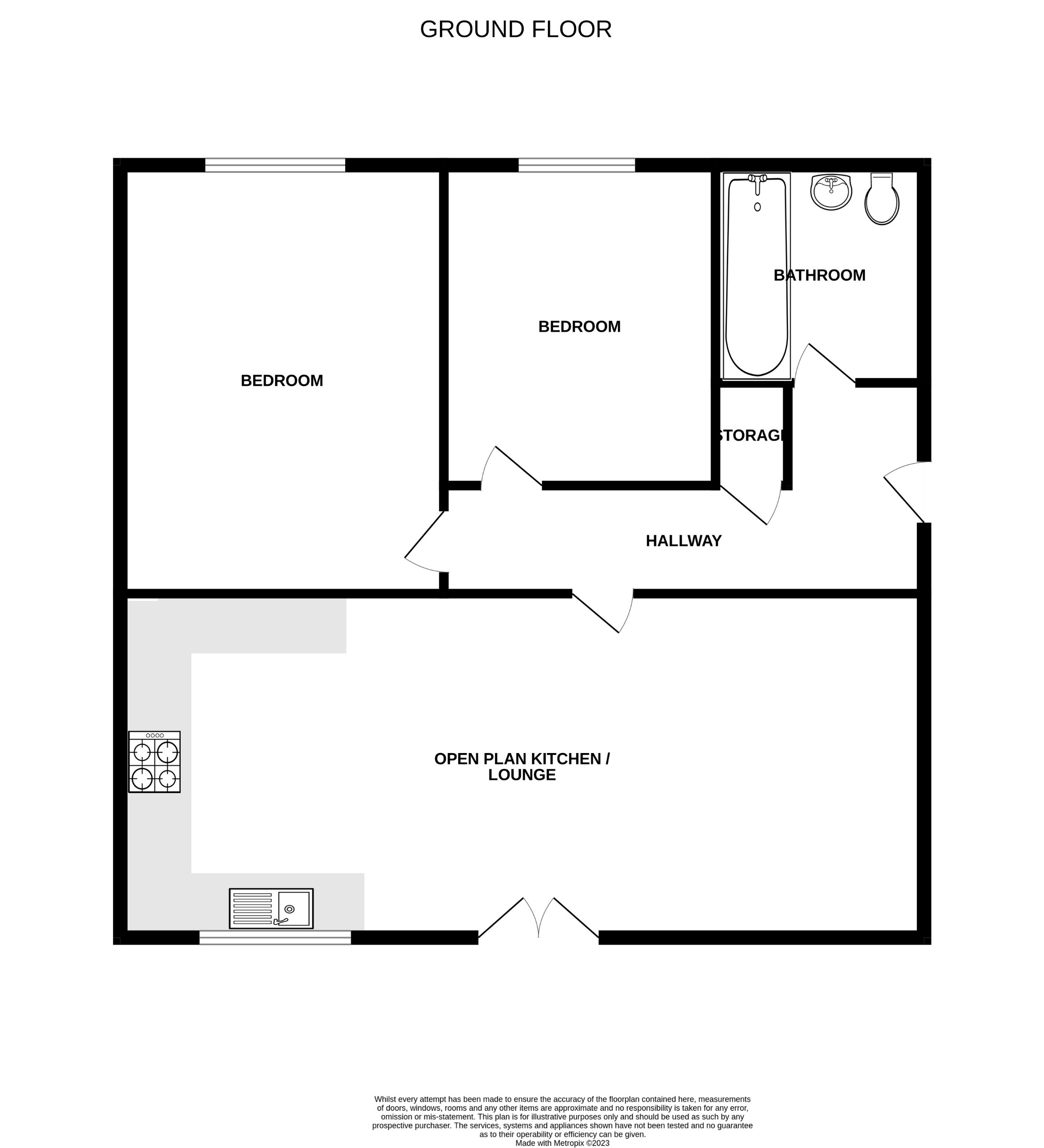 Ferridays Fields, Woodside, Telford TF7, 2 bedroom flat to rent