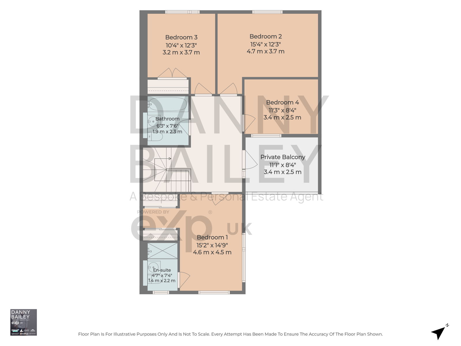 9, Rosefield Lane, Harlow floorplan