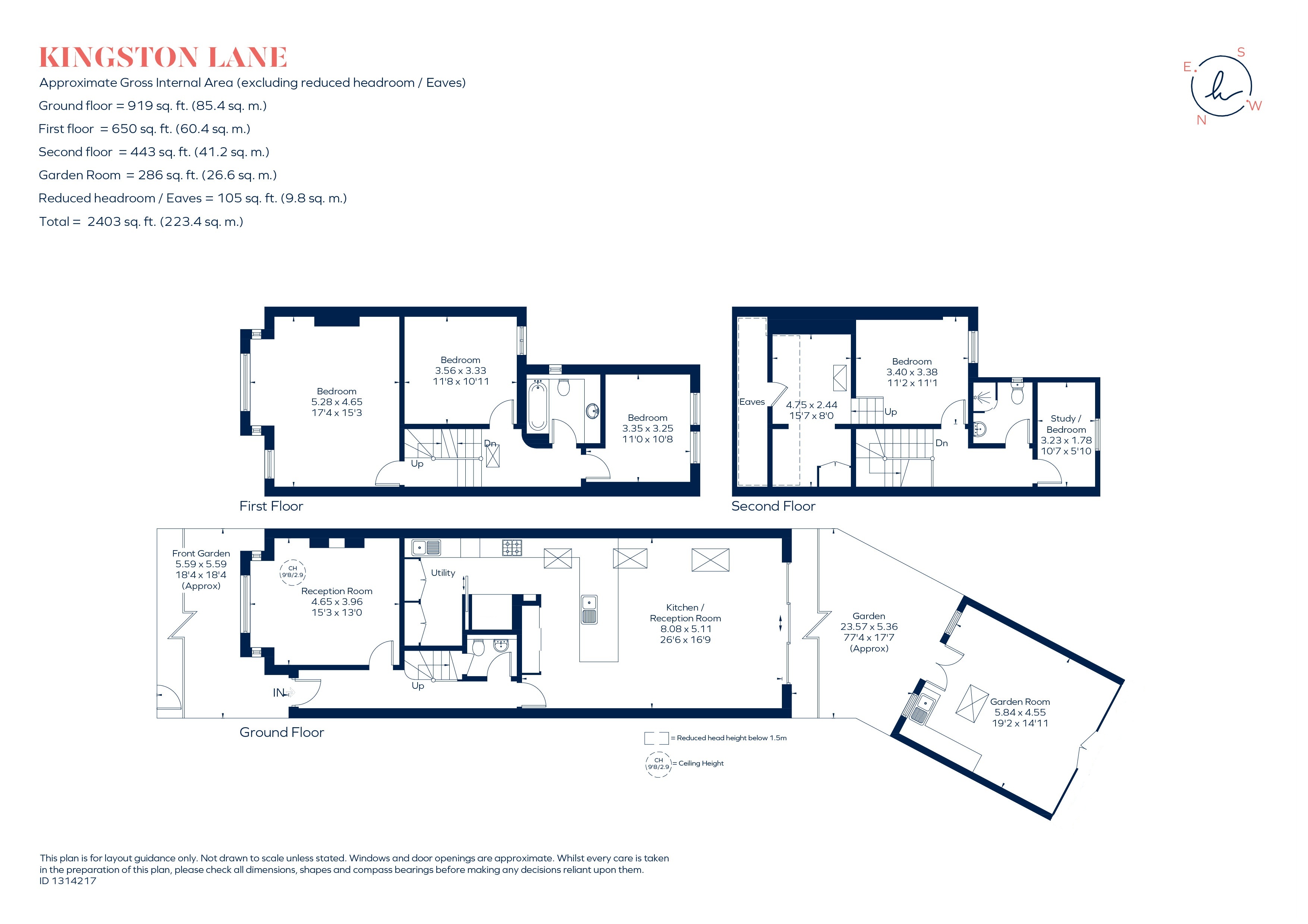 20, Kingston Lane, Teddington floorplan