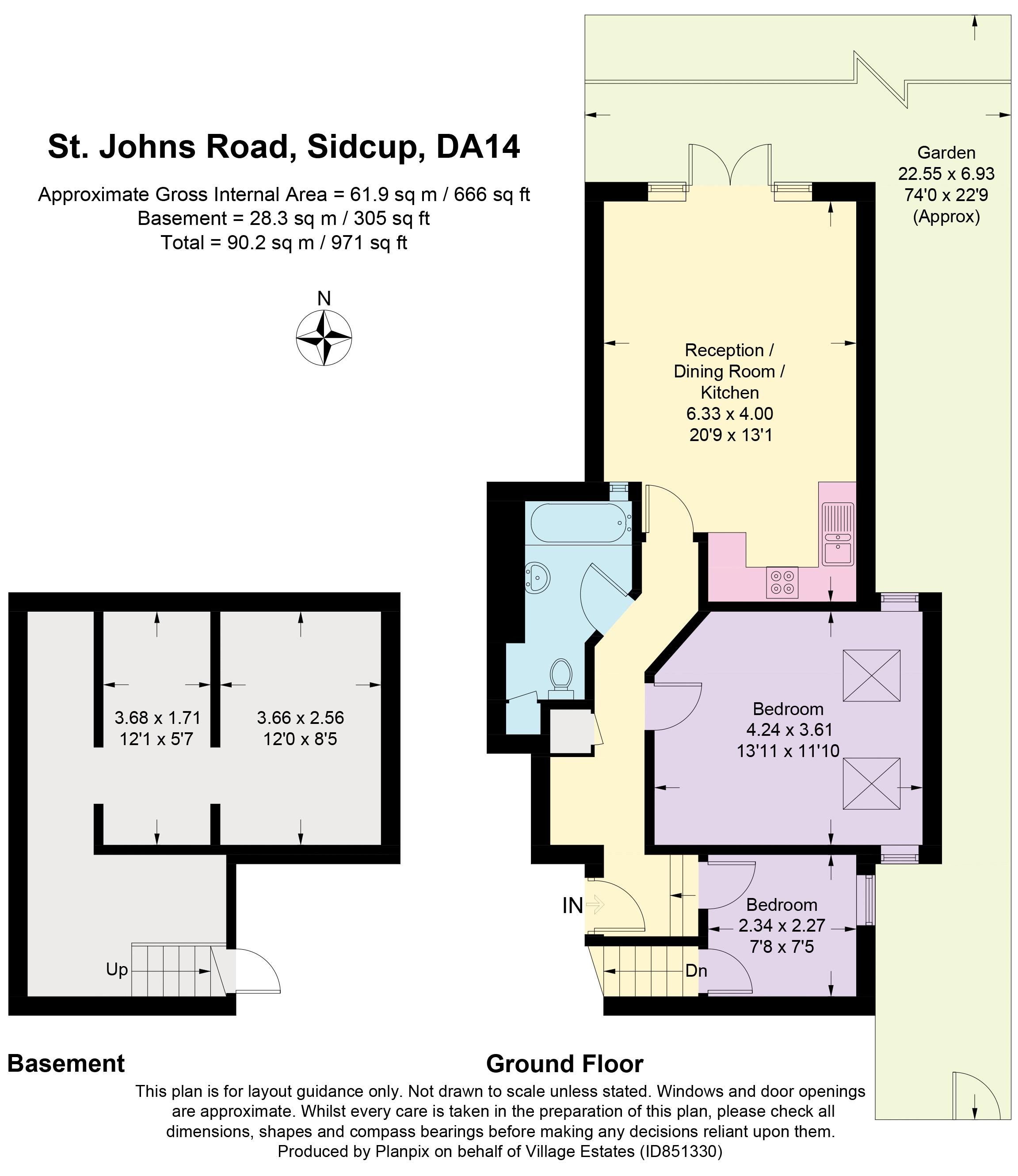 St. Johns Road, Sidcup DA14, 2 bedroom flat for sale 61262547