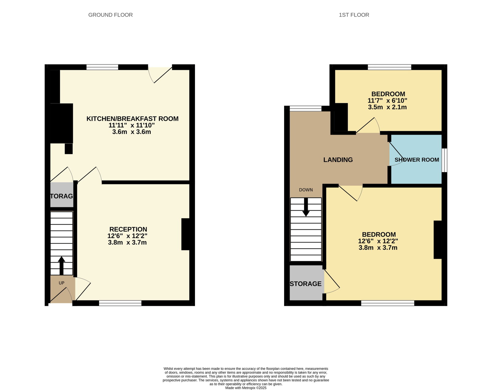 98, Melbourne Road, Ibstock floorplan