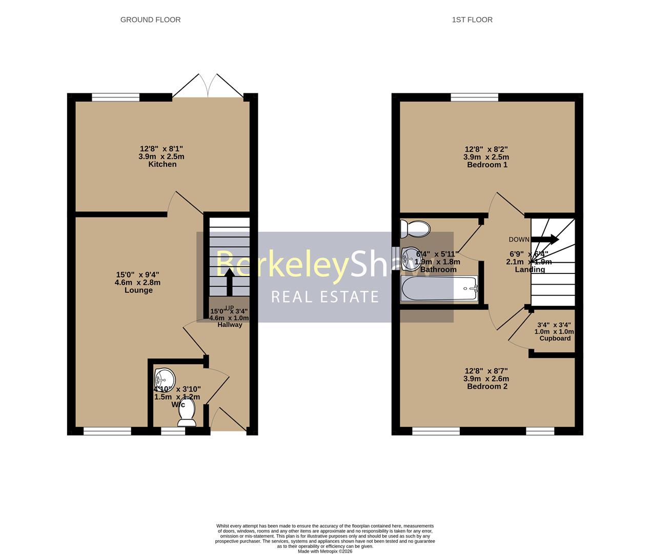 34, Eider Close, Maghull floorplan