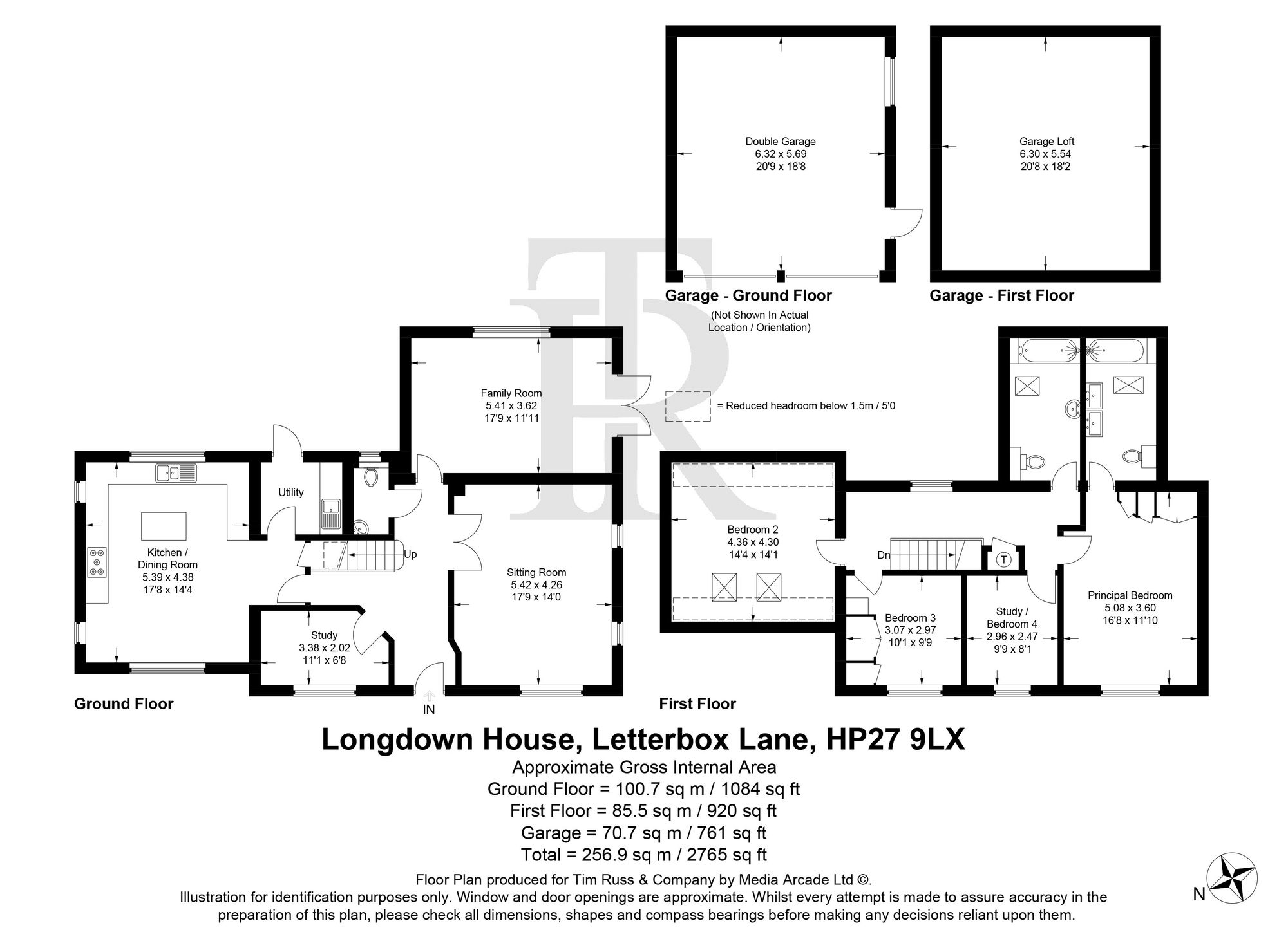 Longdown House Letter Box Lane, Princes Risborough floorplan