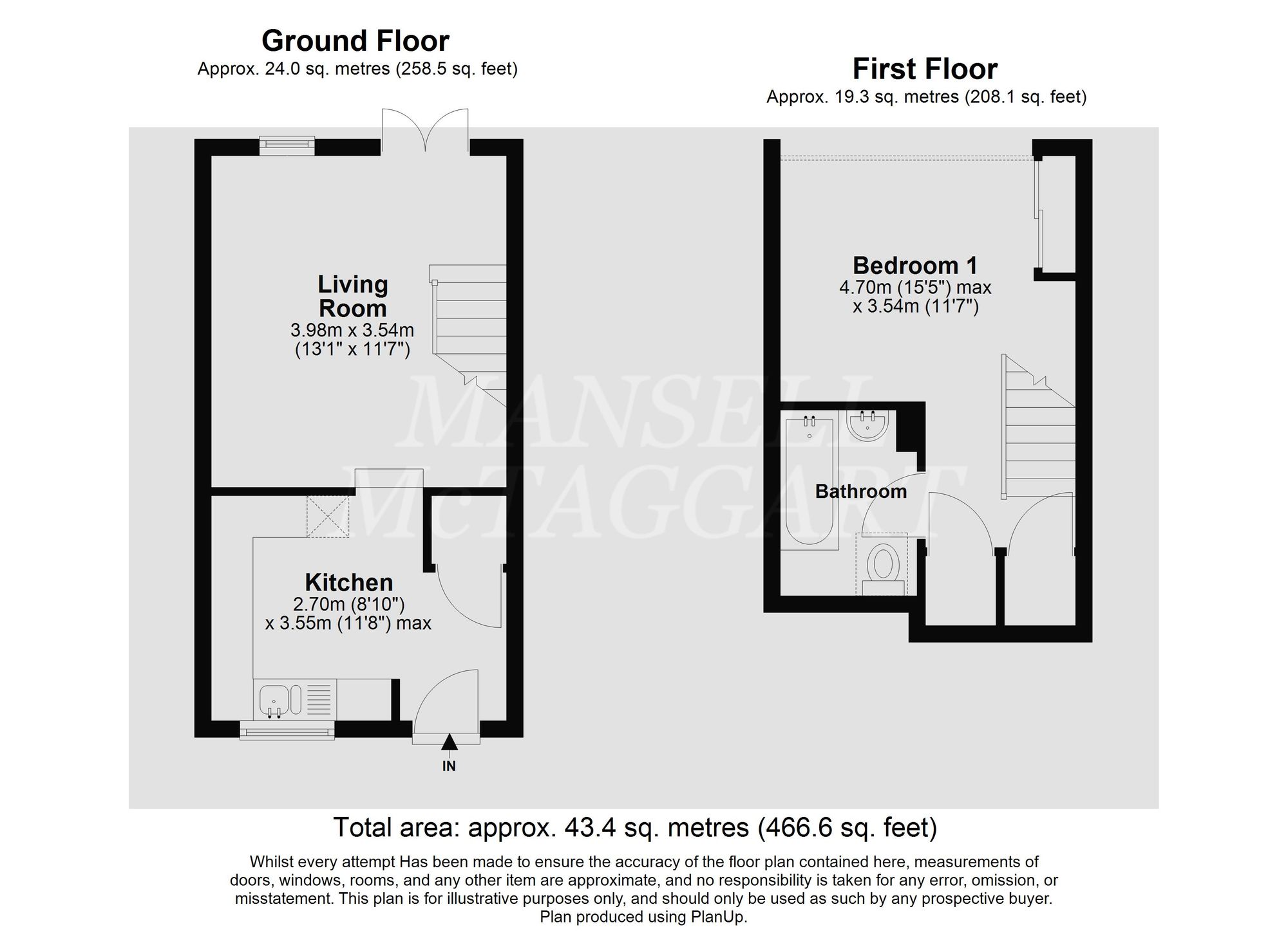 55 Matthey Place, Crawley floorplan