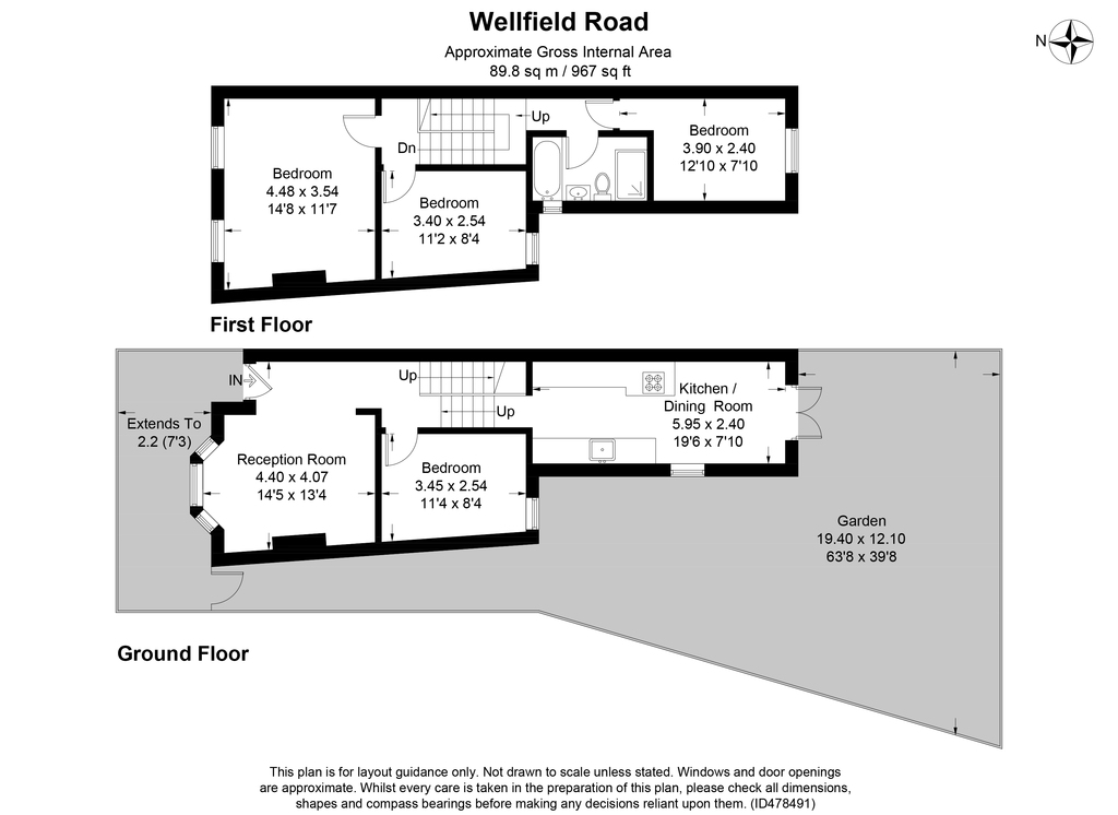3 Bedrooms  for sale in Wellfield Road, London SW16