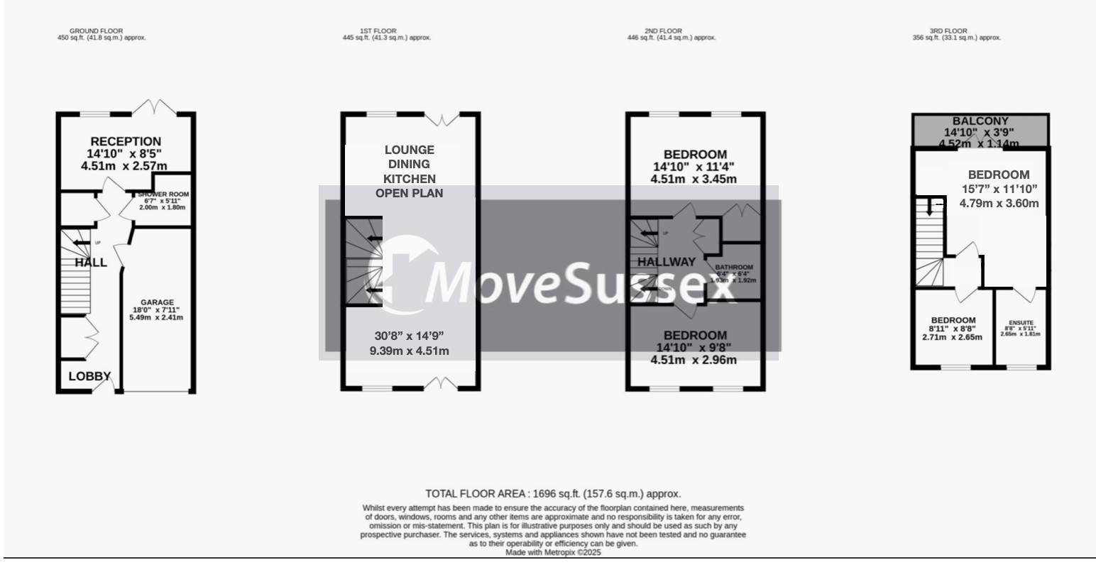 29, St. Kitts Drive, Eastbourne floorplan