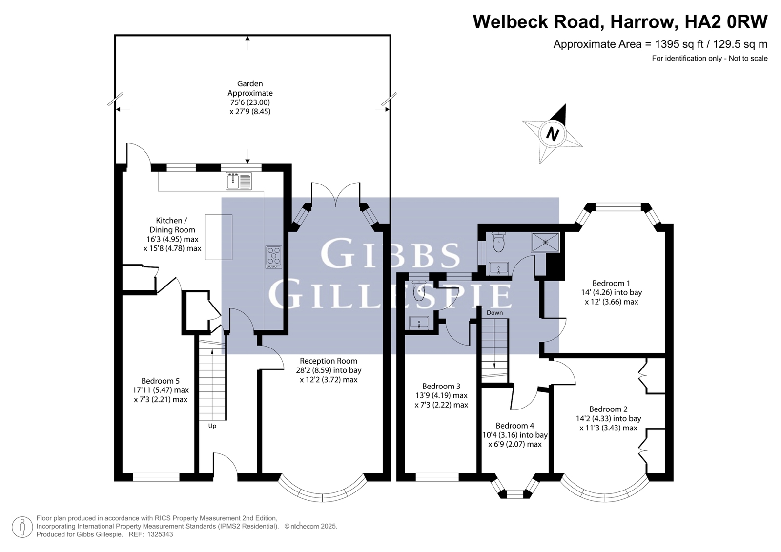 28, Welbeck Road, Harrow floorplan