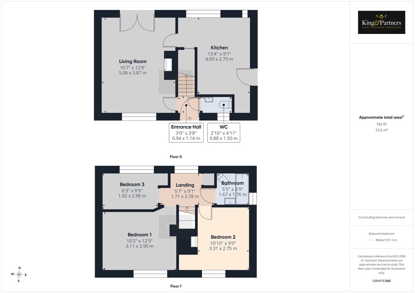 14, Recreation Drive, Southery floorplan
