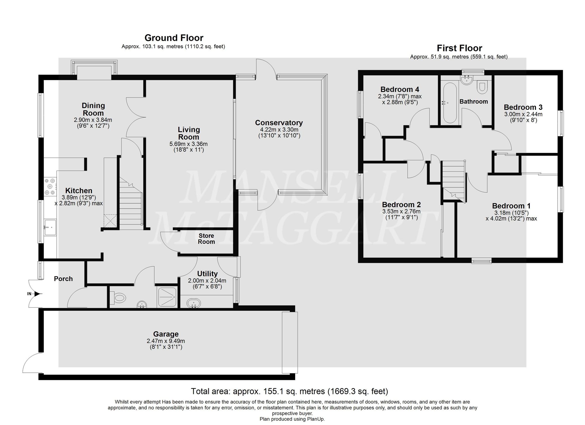 17 Herontye Drive, East Grinstead floorplan