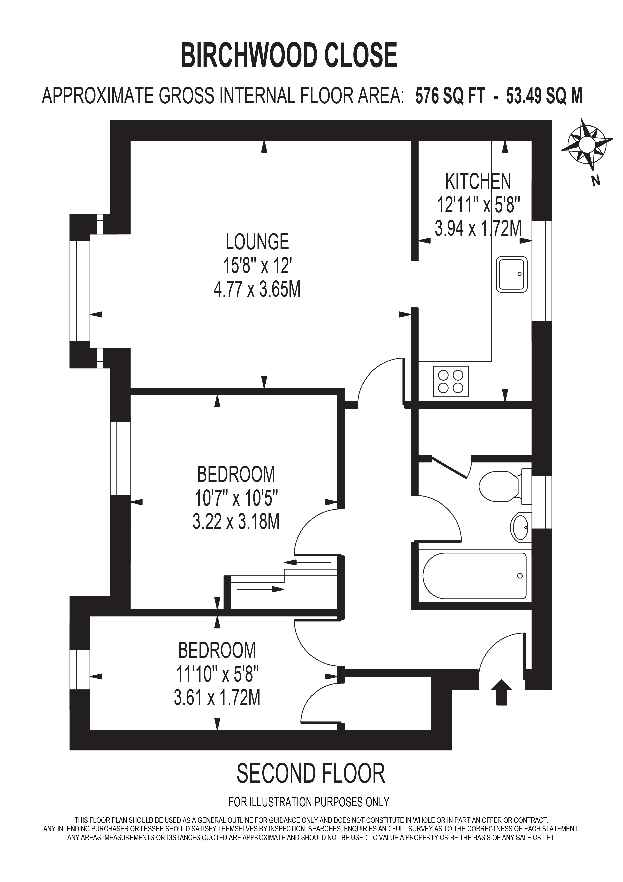 Birchwood Close, Morden, SM4 floorplan