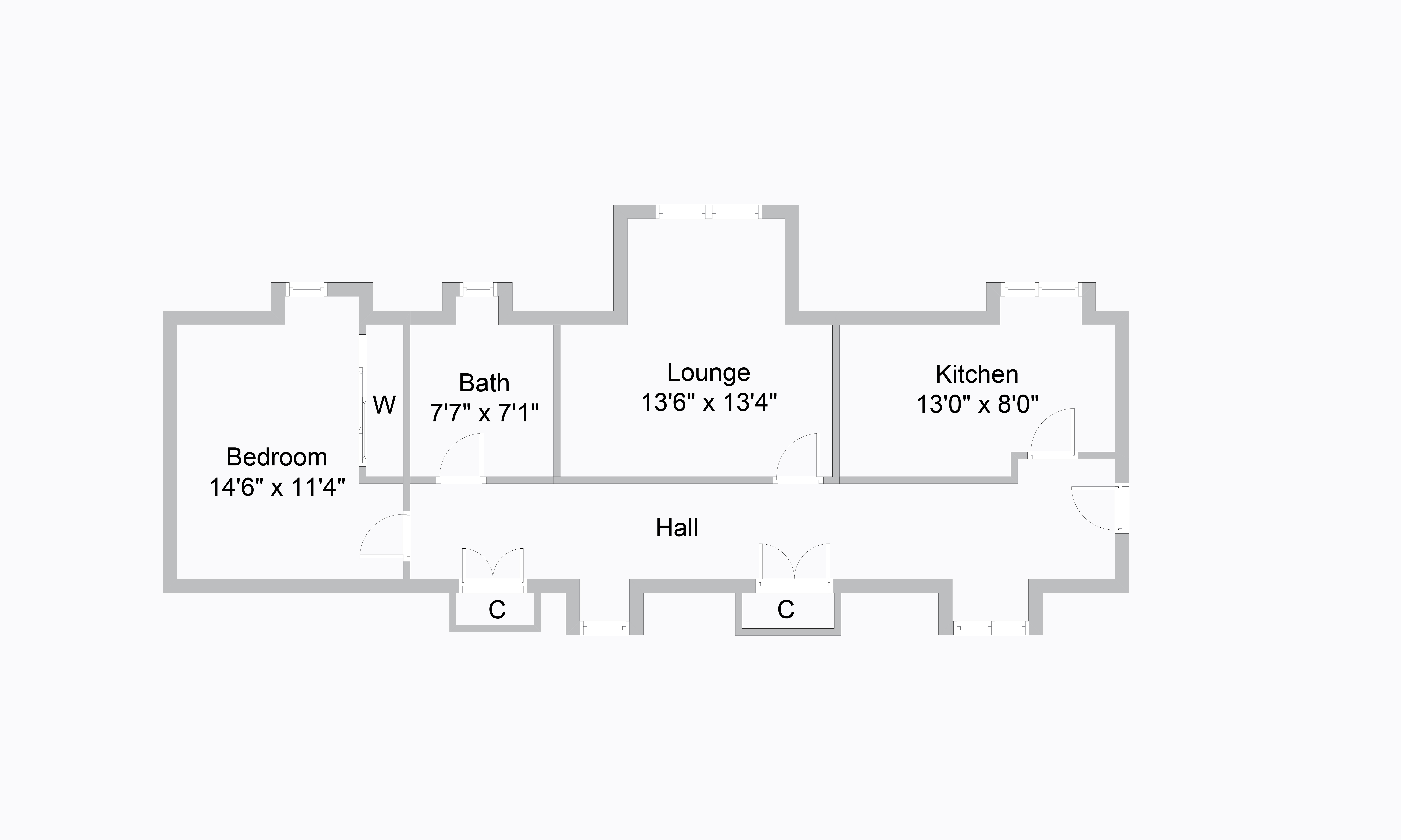 Larchfield, Helensburgh floorplan