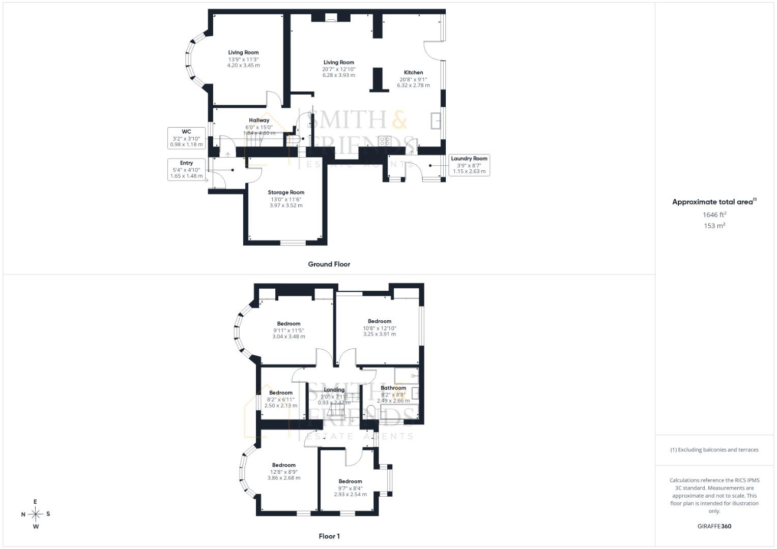 1, Elmwood Grove, Stockton-On-Tees floorplan