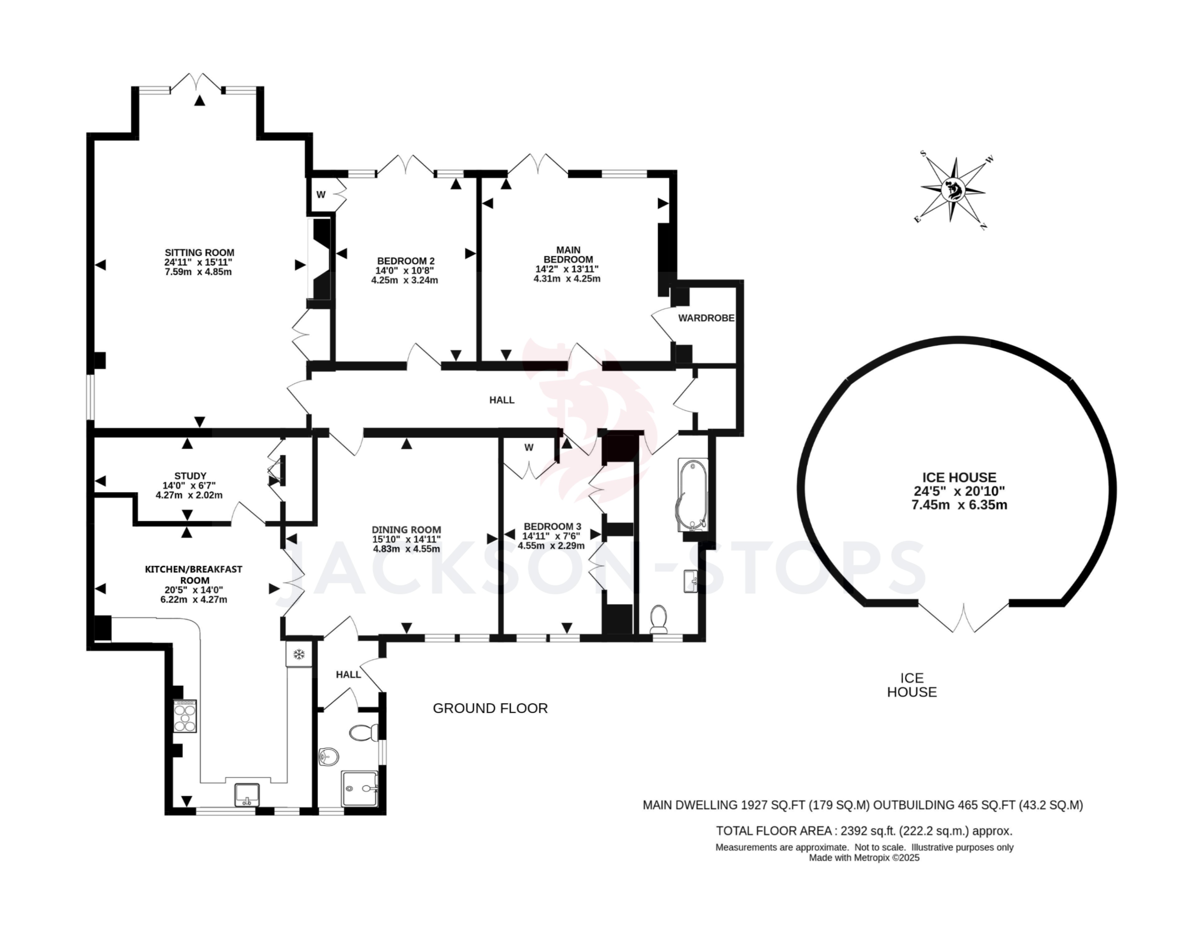 South Sandhills,, Sandy Lane, Surrey floorplan