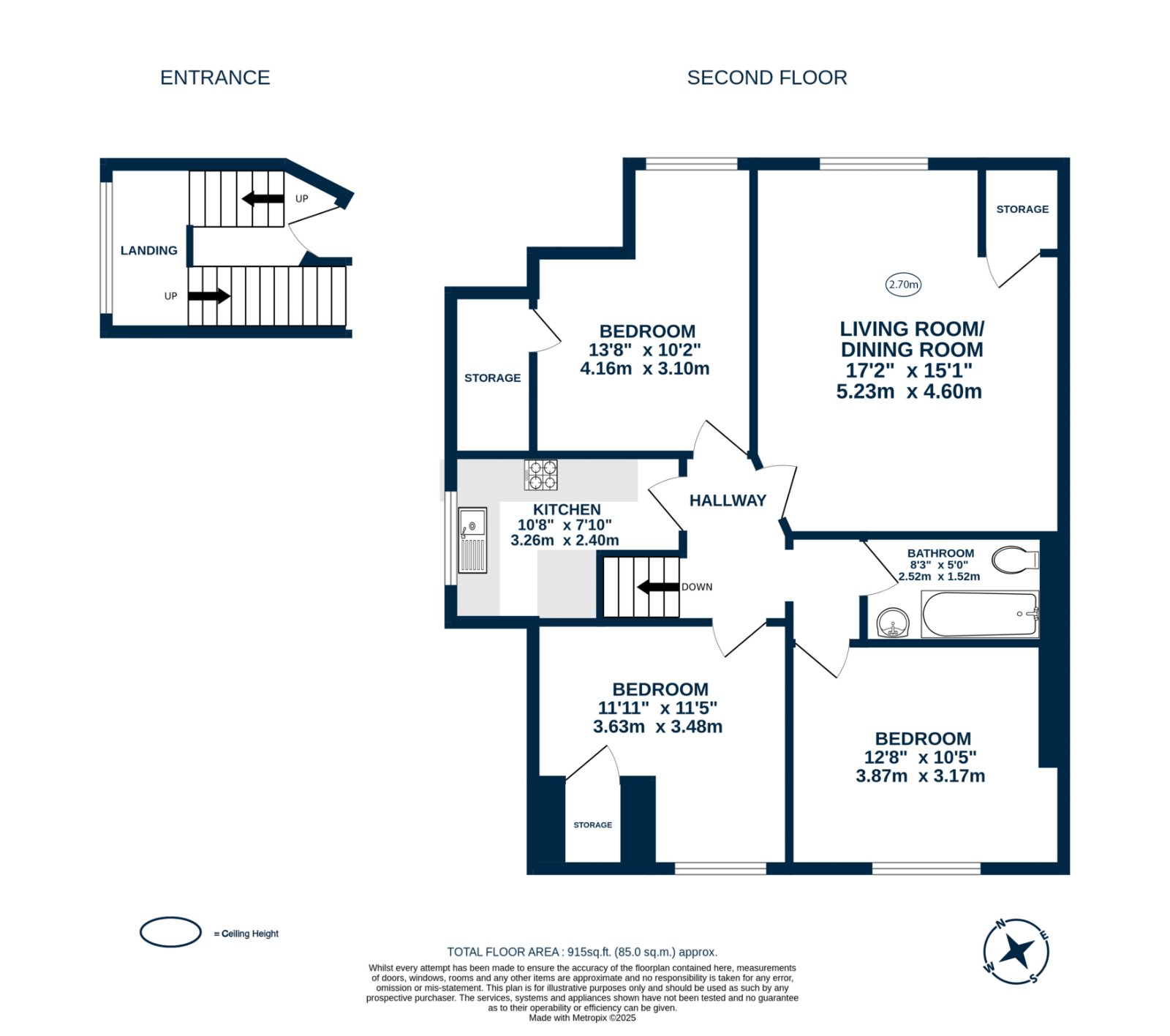 Chatsworth Road, London floorplan