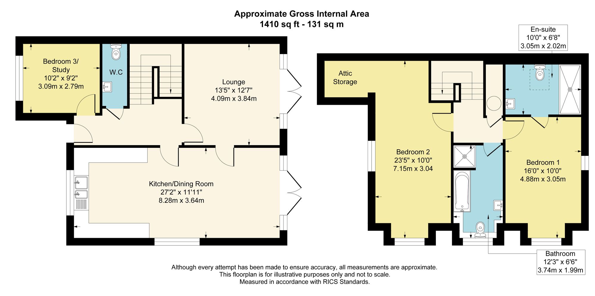 Garden, 1 Shoreham Lane, Tenterden floorplan