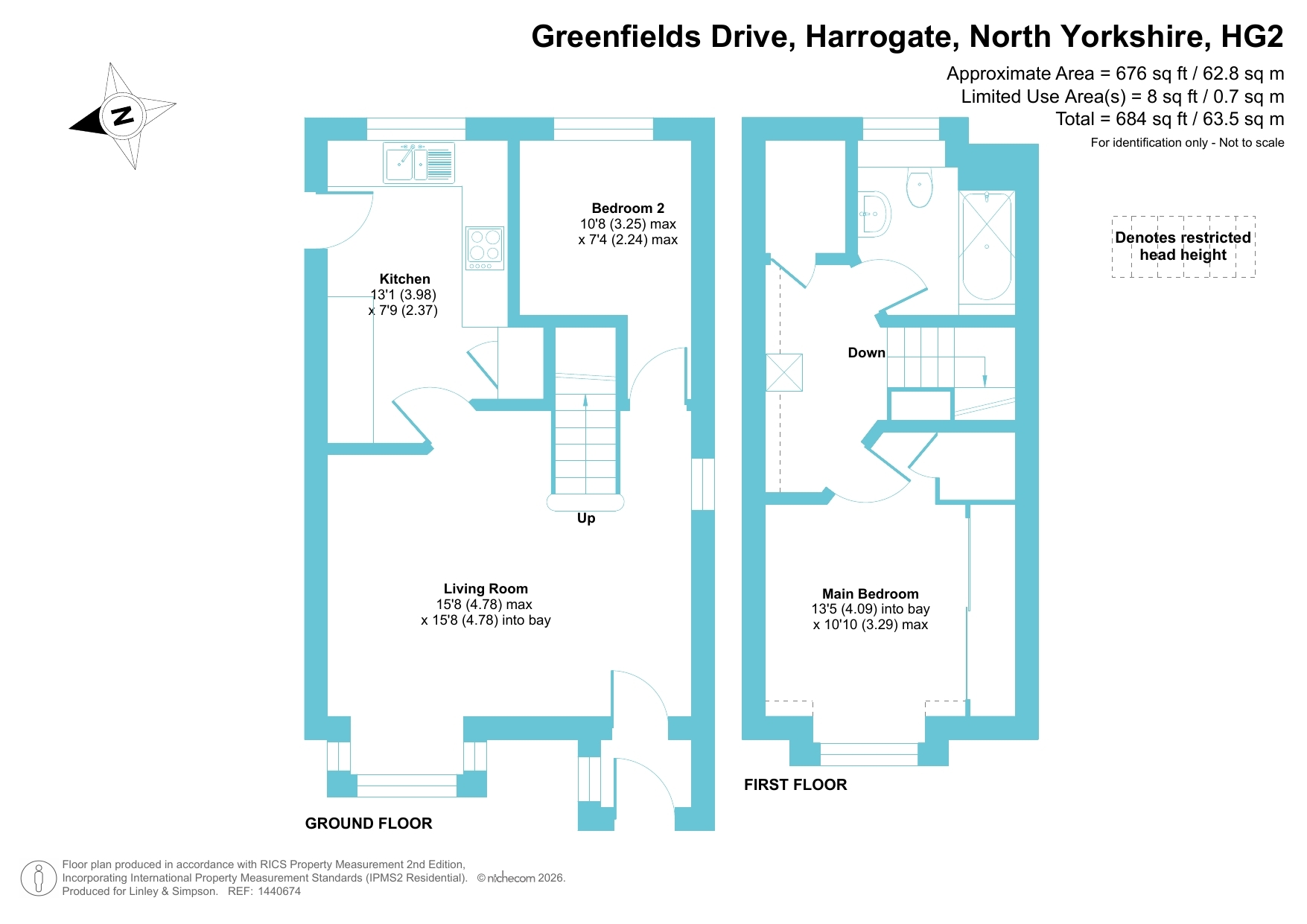 33, Greenfields Drive, North Yorkshire floorplan