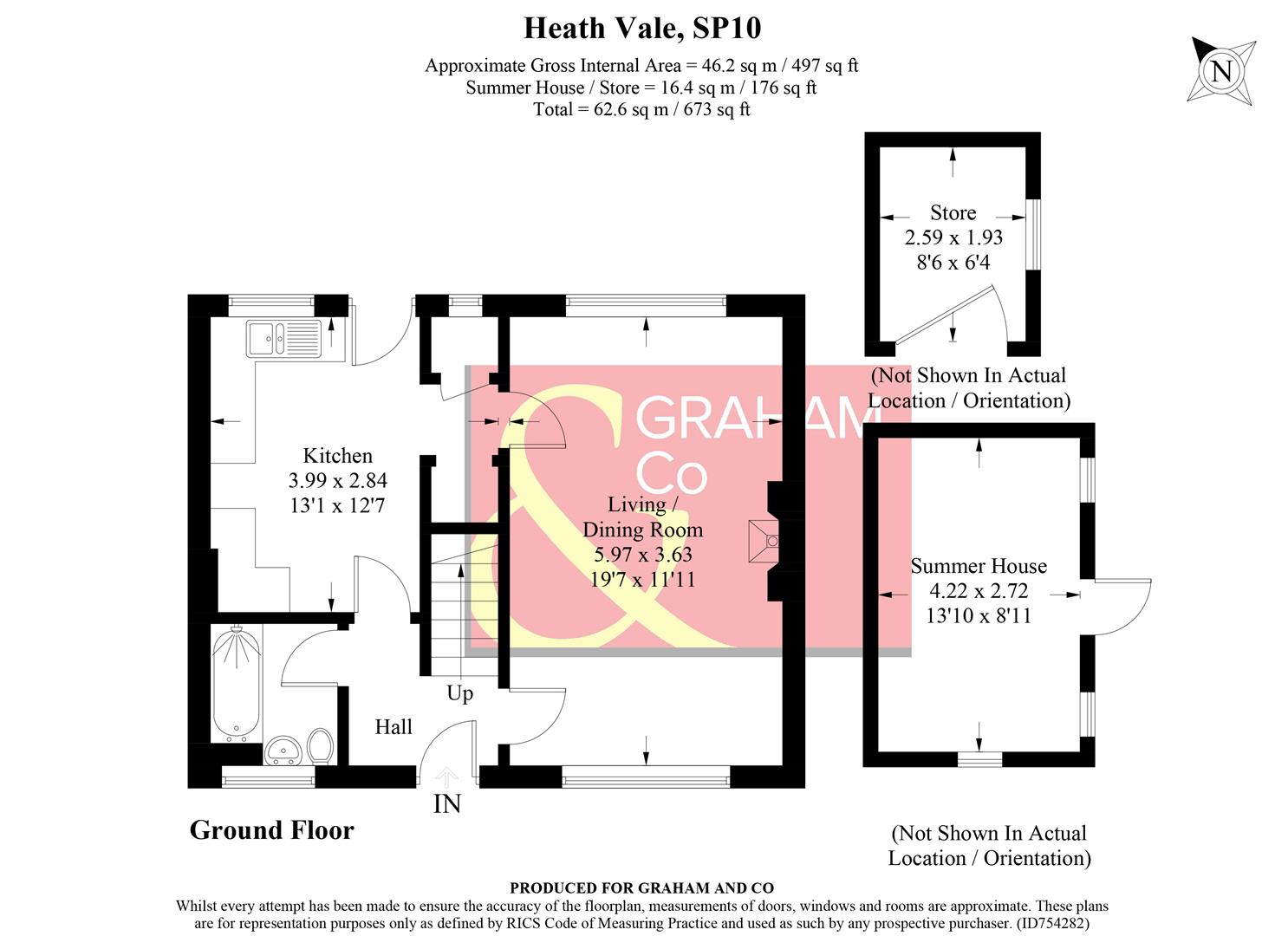 Heath Vale, Andover SP10, 2 bedroom semidetached house for sale