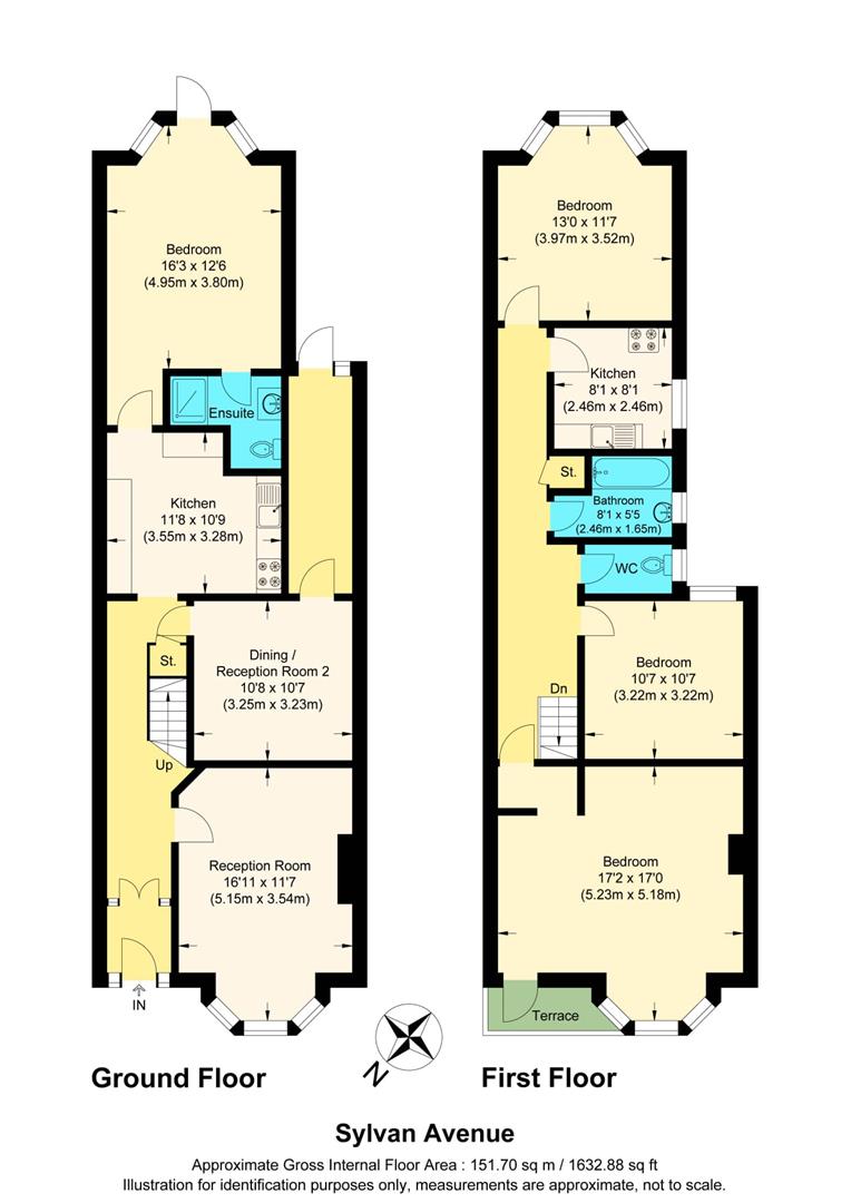 35, Sylvan Avenue, London floorplan