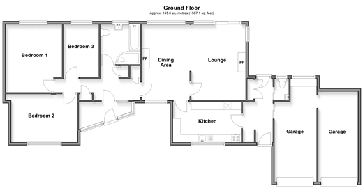 Long Lane, Newport floorplan