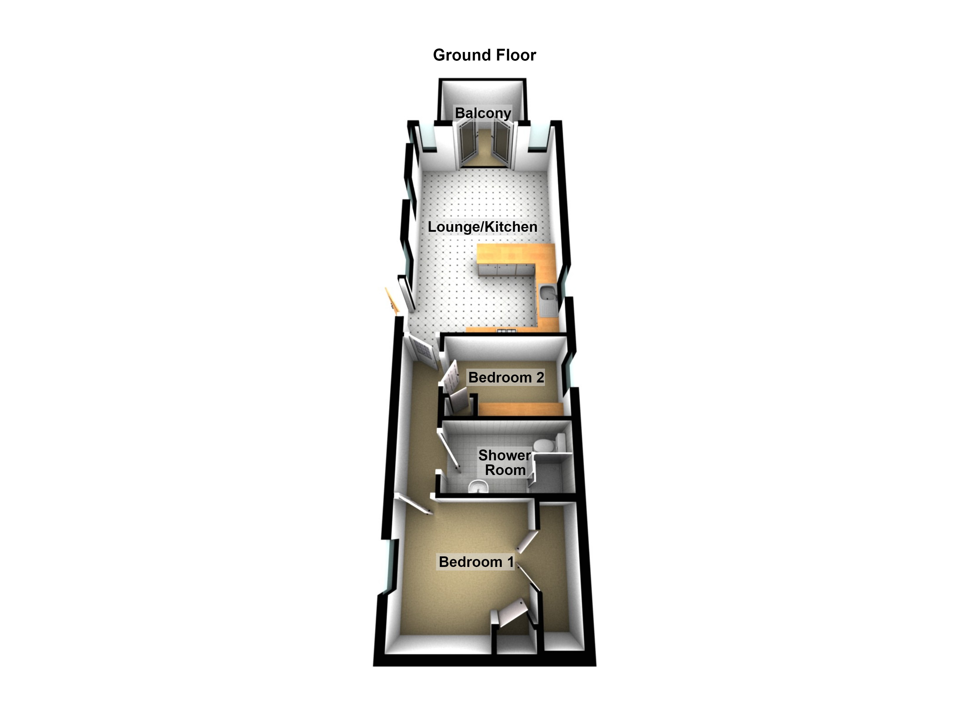 90, Essex Road, Hoddesdon floorplan