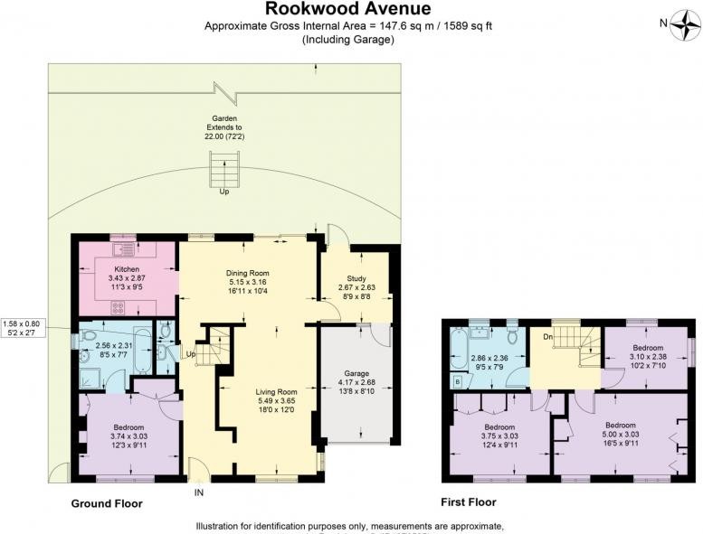 Rookwood Avenue, Wallington floorplan