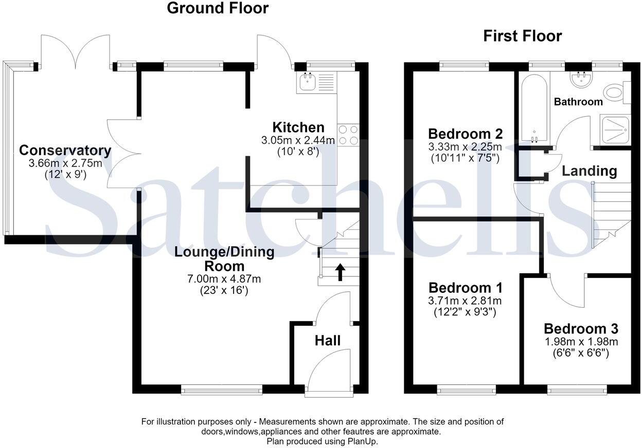 20, Brookmead, Shefford floorplan