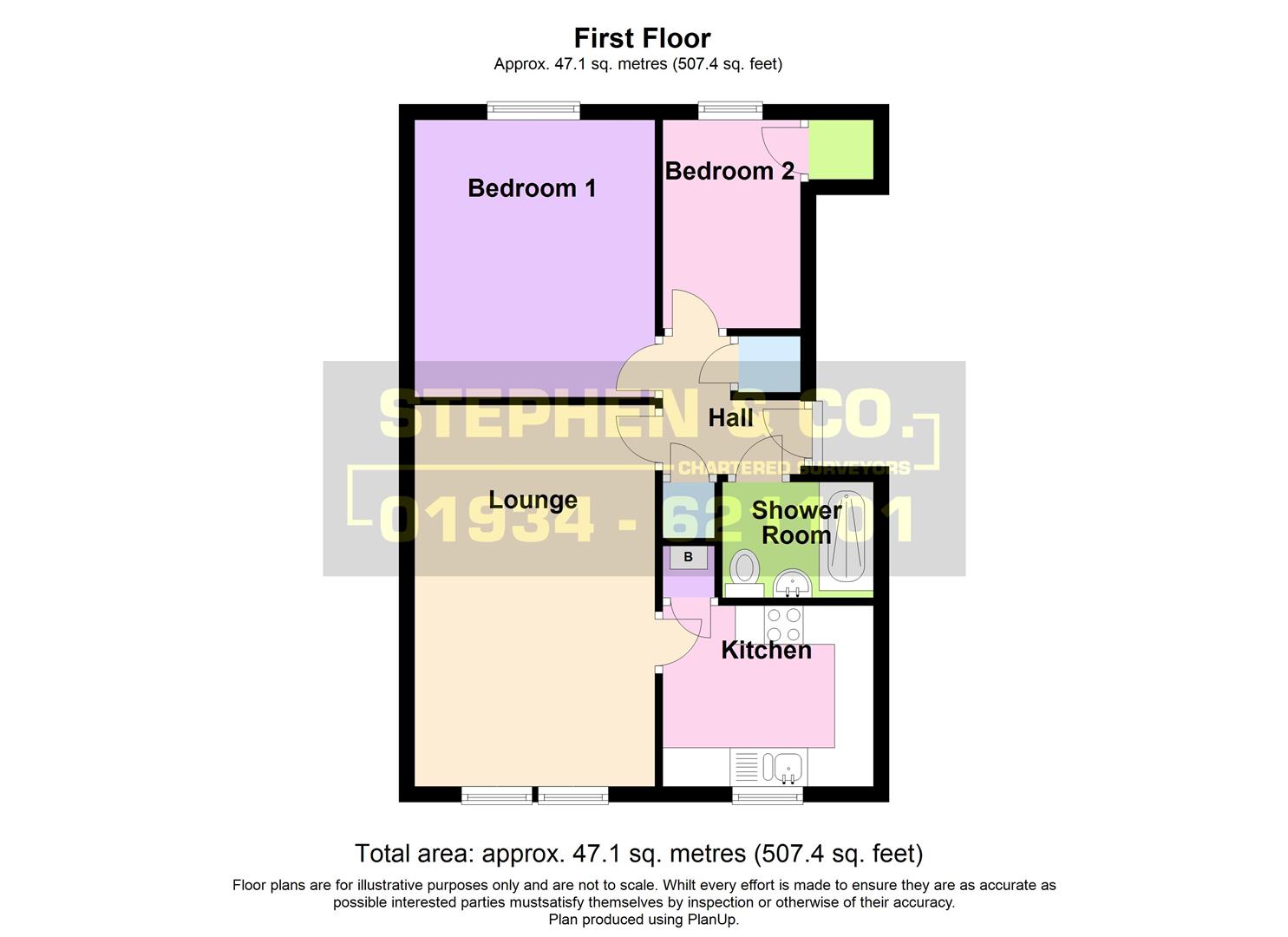 8, Victoria Court, Portishead floorplan