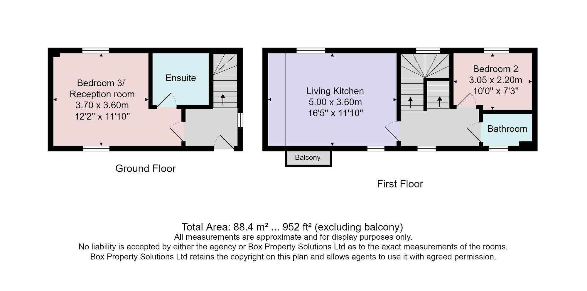 The Coach House, 7 Mornington Mews, Harrogate floorplan