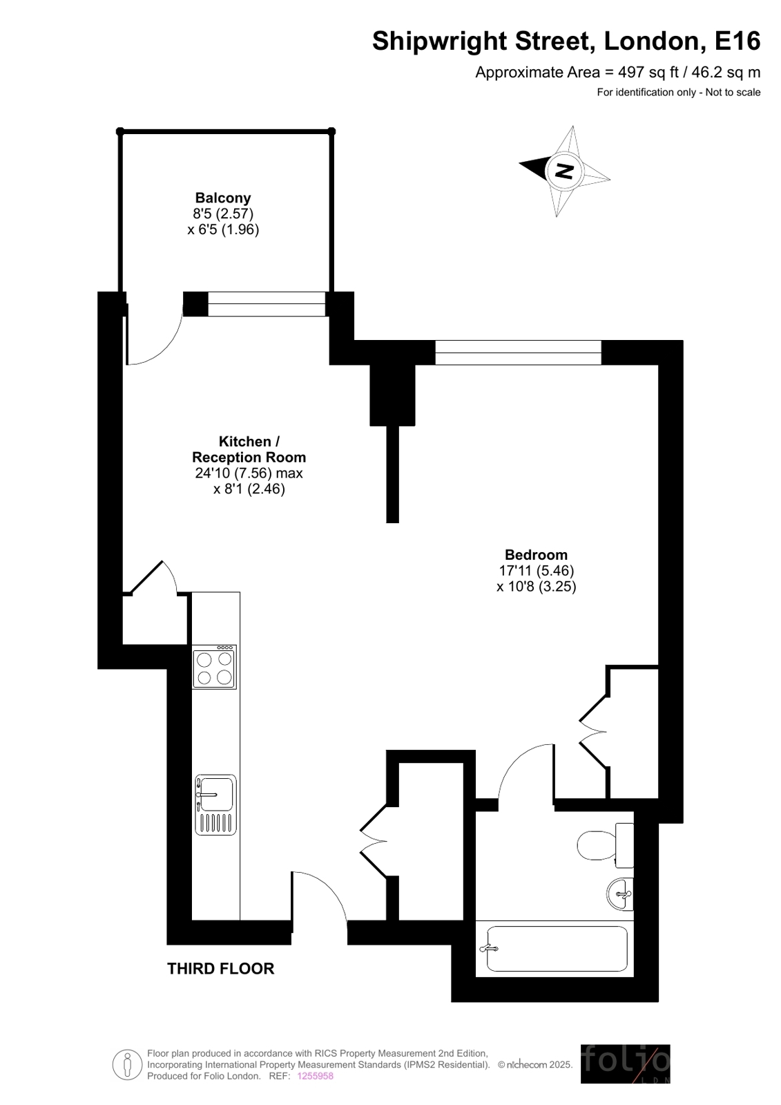 Flat 39, Ferdinand Magellan Court,, 3 Shipwright Street, London floorplan