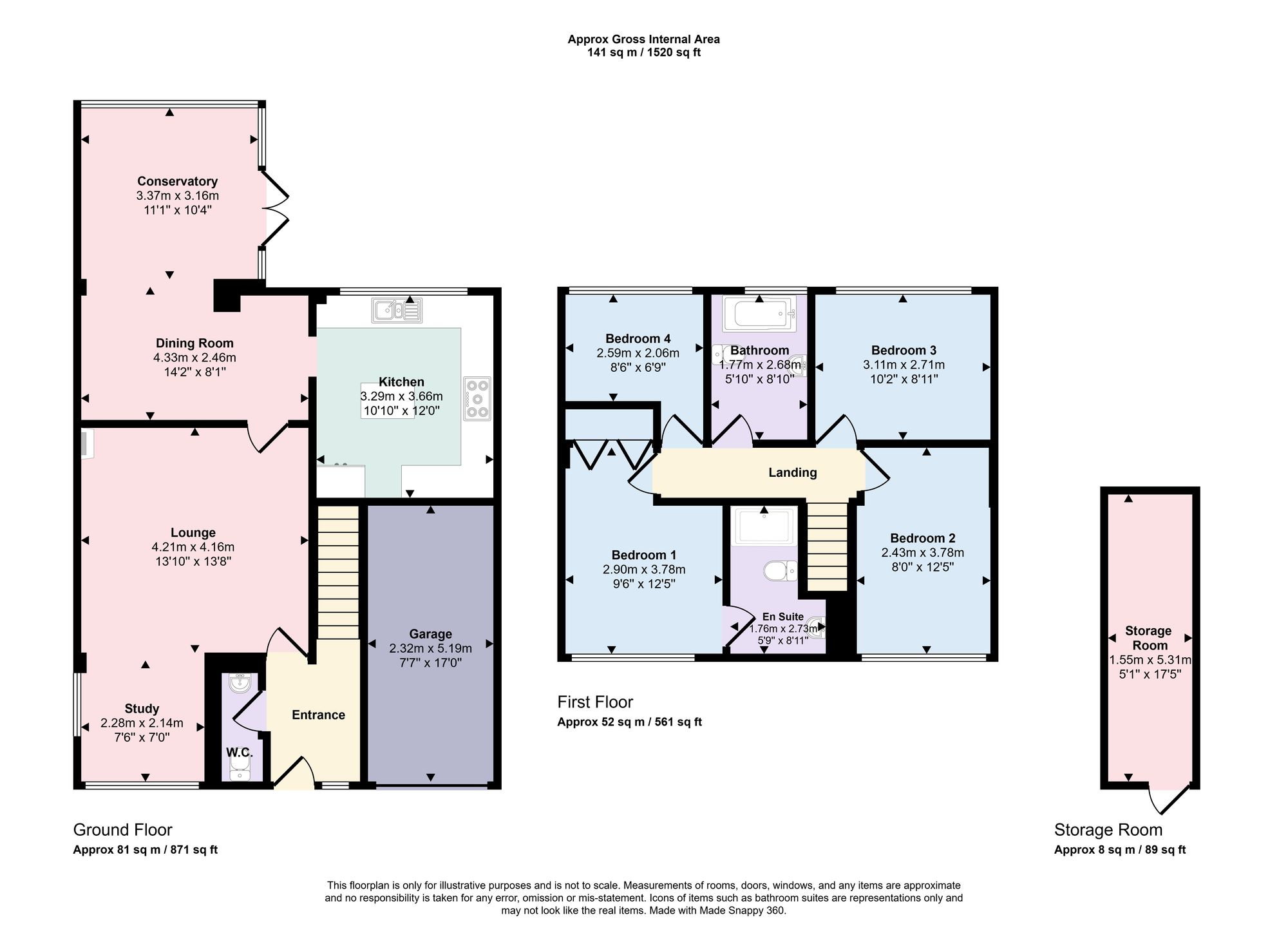 5 Kimberley Close, Eastleigh floorplan
