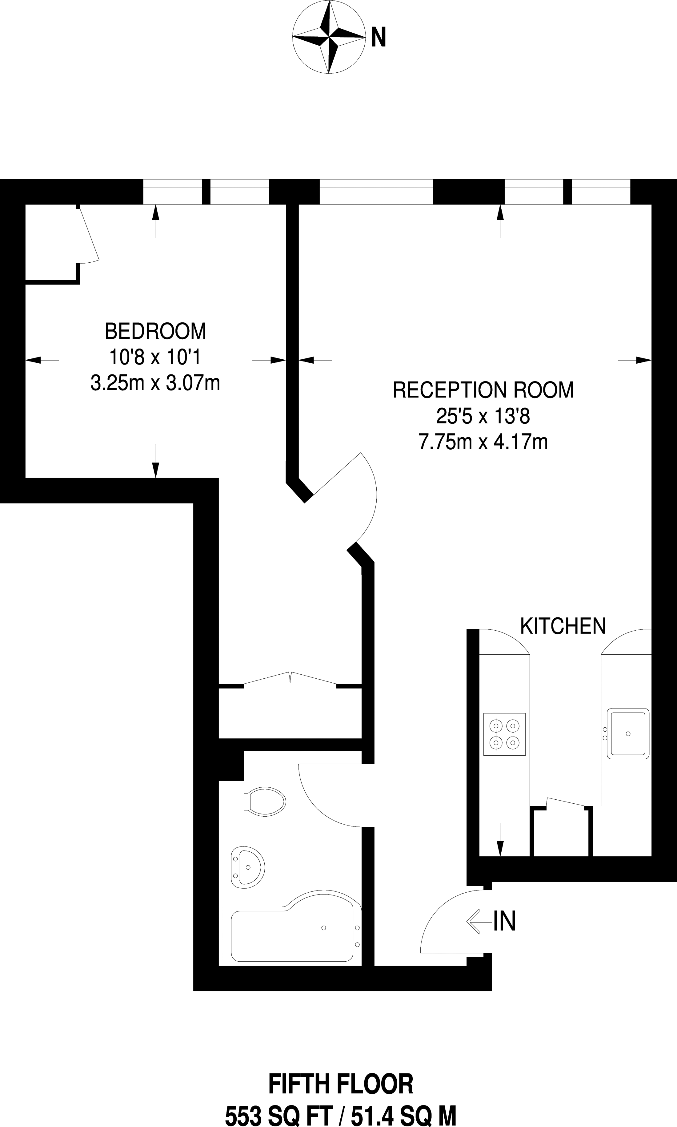 1 Bedrooms Flat to rent in Coral Row, Battersea SW11