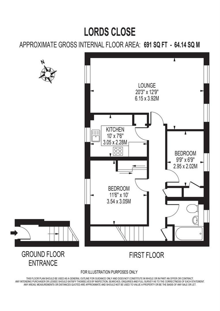 19, Lords Close, Radlett floorplan