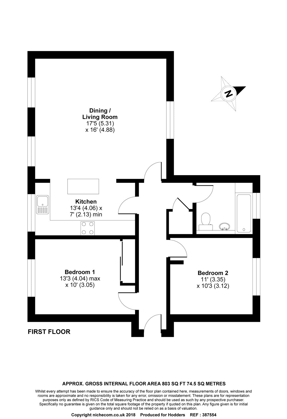 2 Bedrooms Flat for sale in Abbey Court, Laleham Park, Laleham, Surrey TW18