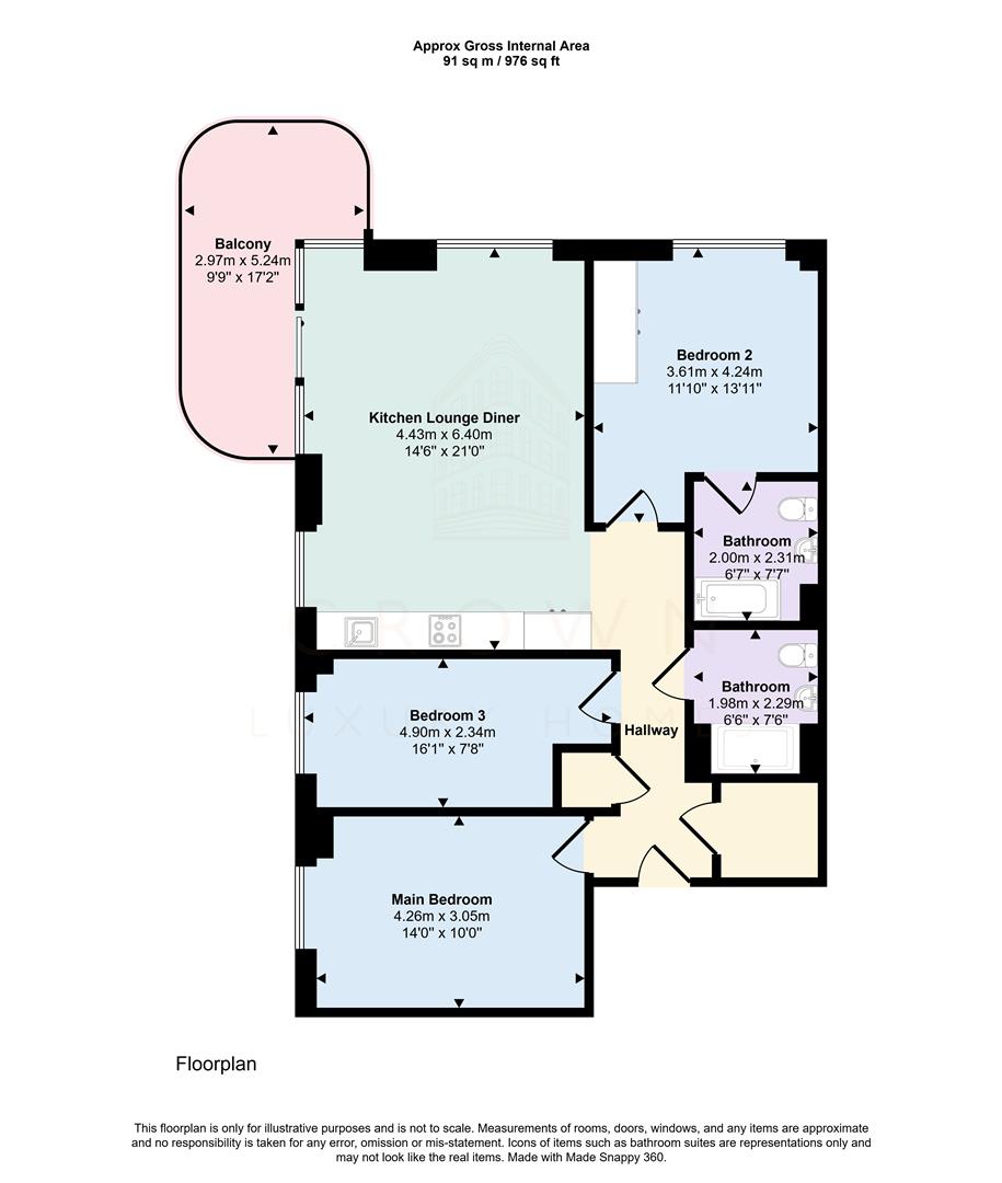17 Townsend Road, London floorplan