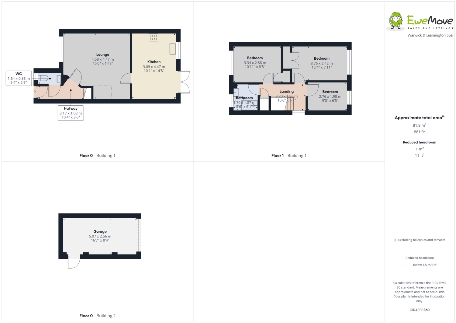 2, Faulconbridge Way, Warwick floorplan