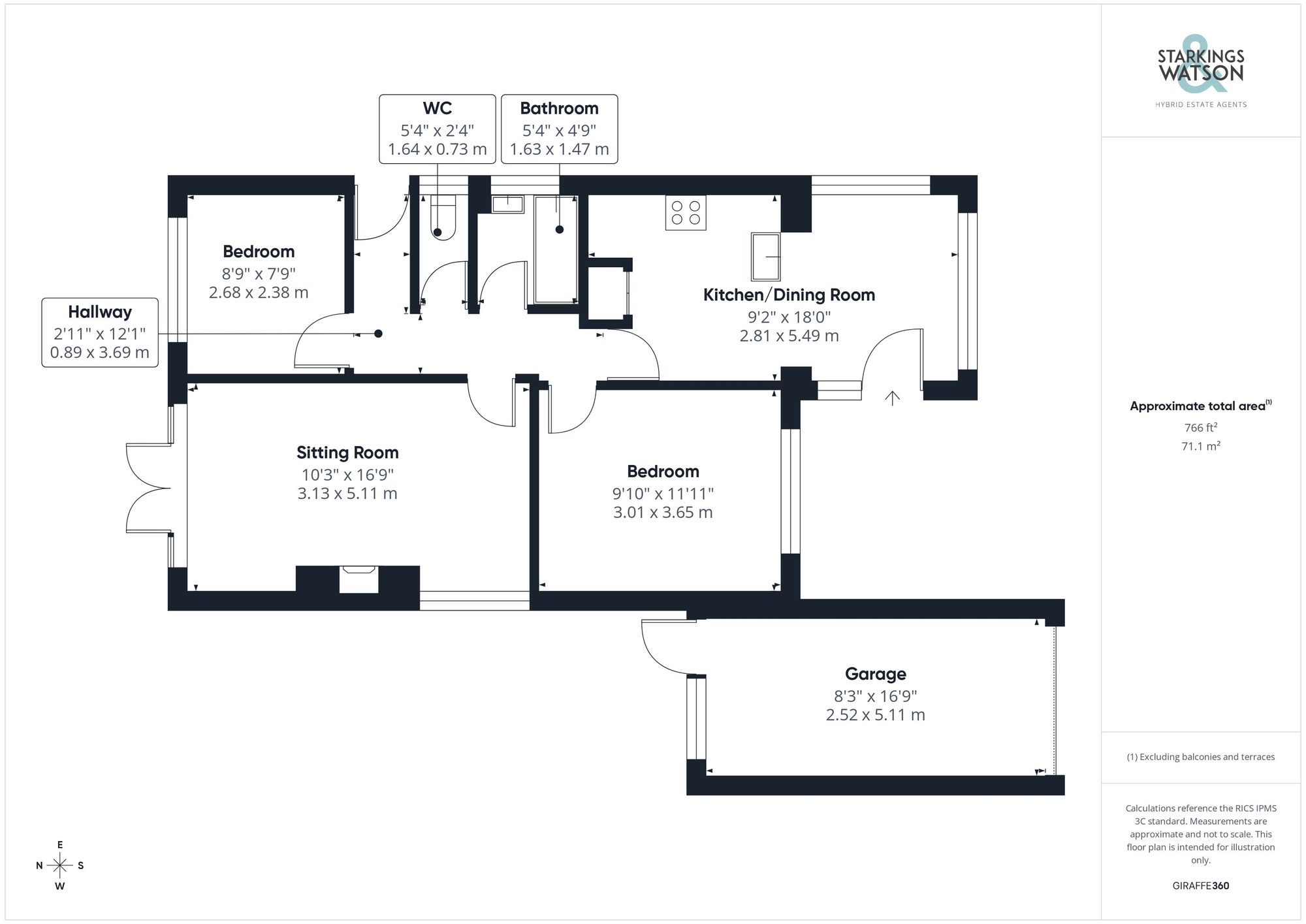 53 Marlingford Way, Norwich floorplan