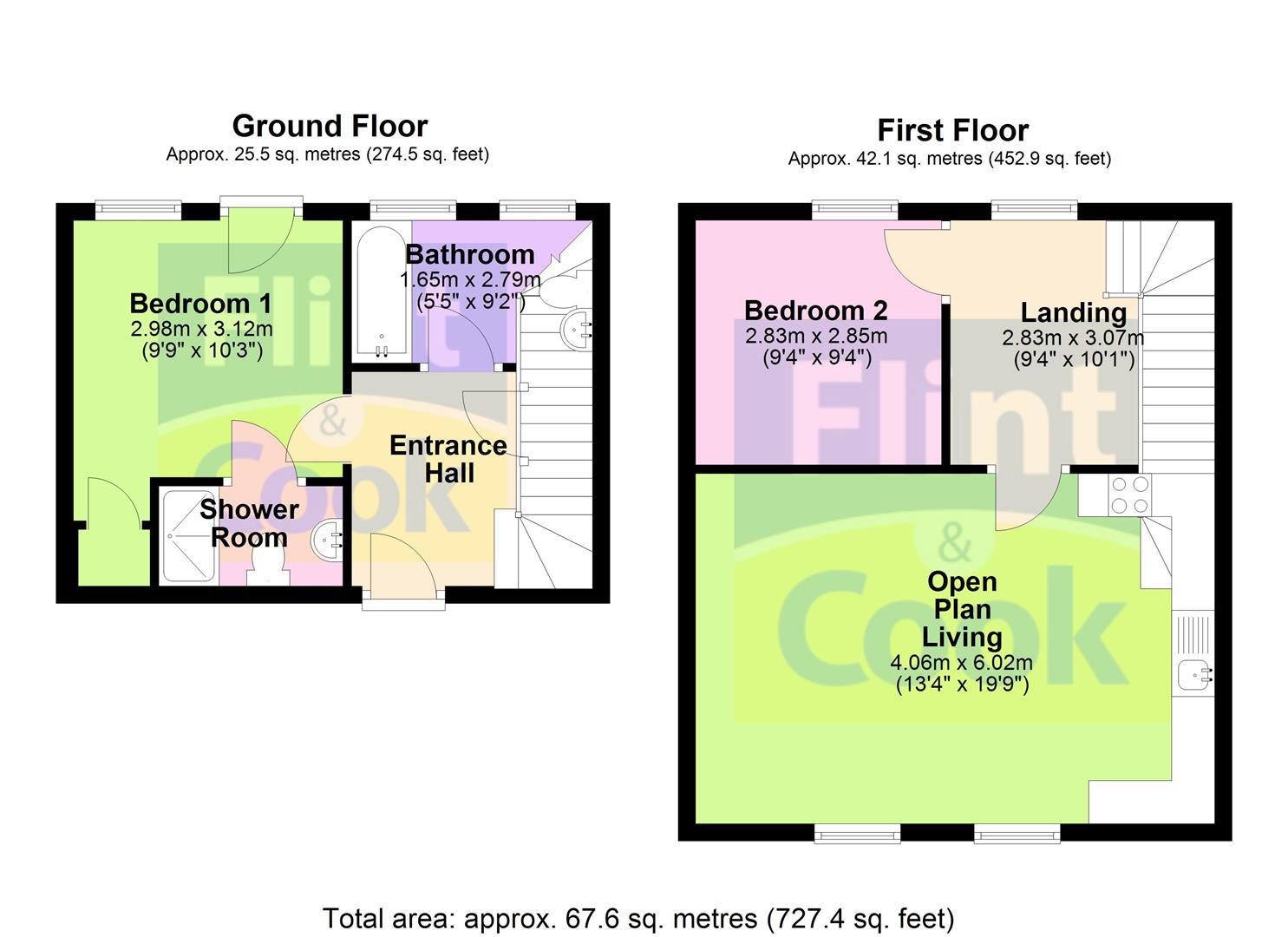 35, Frome Court, Hereford floorplan