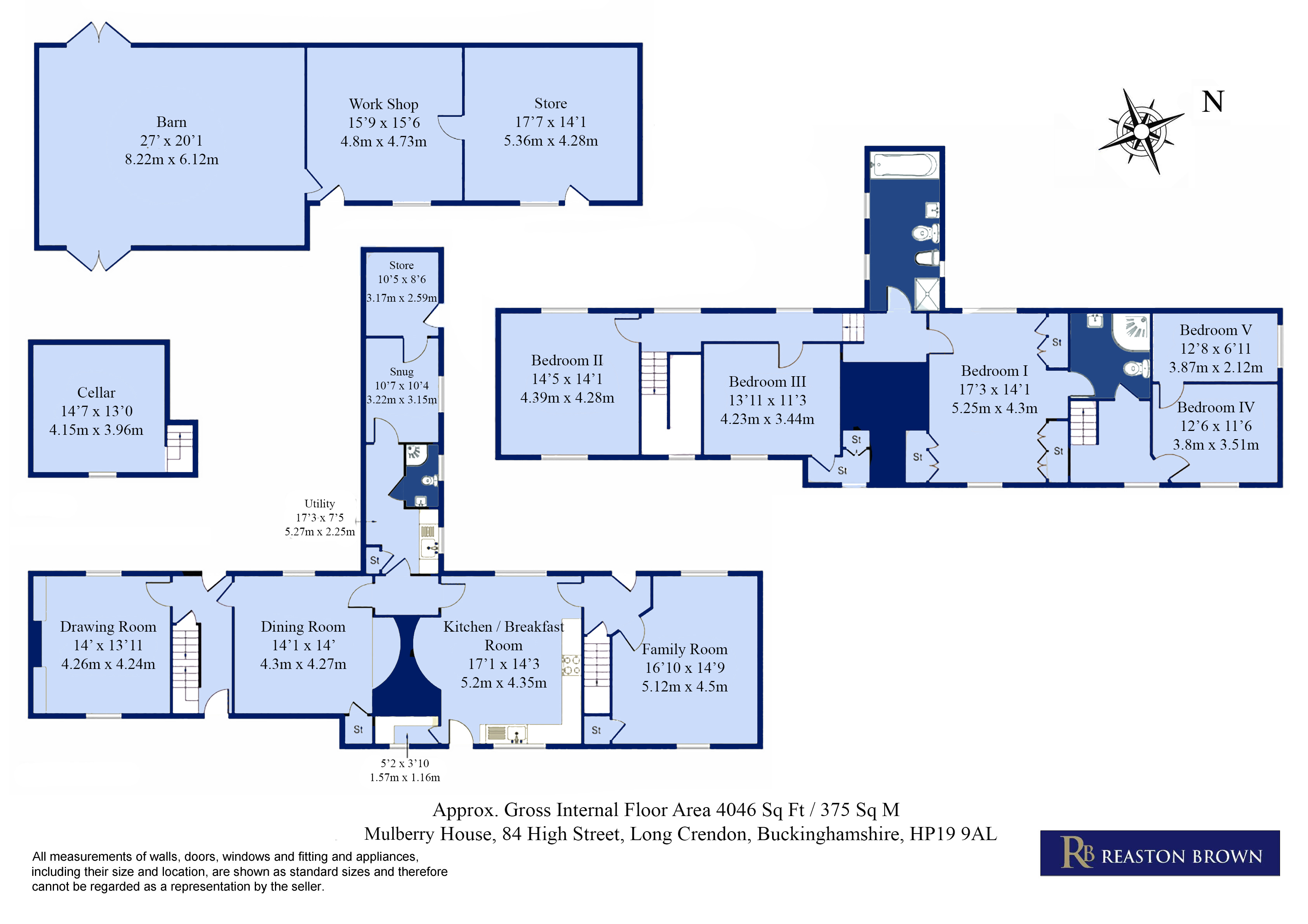 -, High Street, Long Crendon floorplan