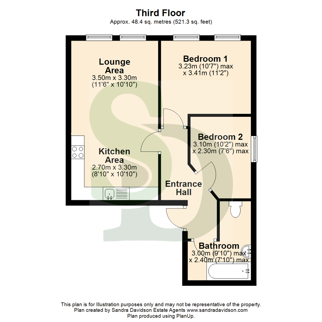 Flat 7, 109, High Road, Ilford floorplan